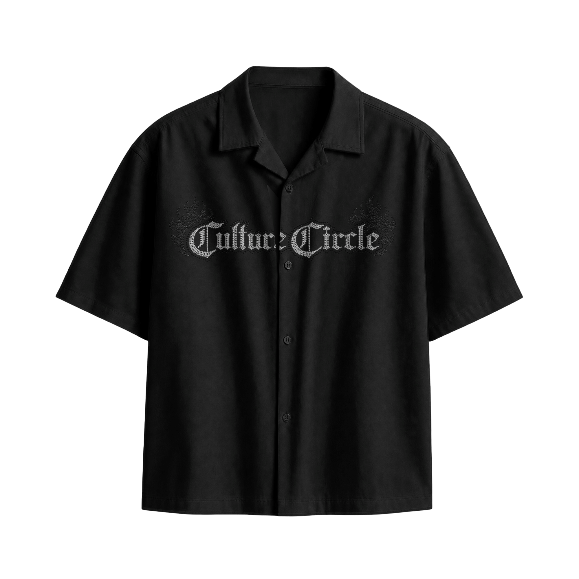 CC X FNM Rhinestone Sanctum Shirt