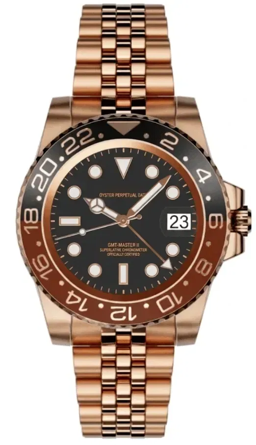 RootMod GMT Rose Gold (Original Seiko Movement)