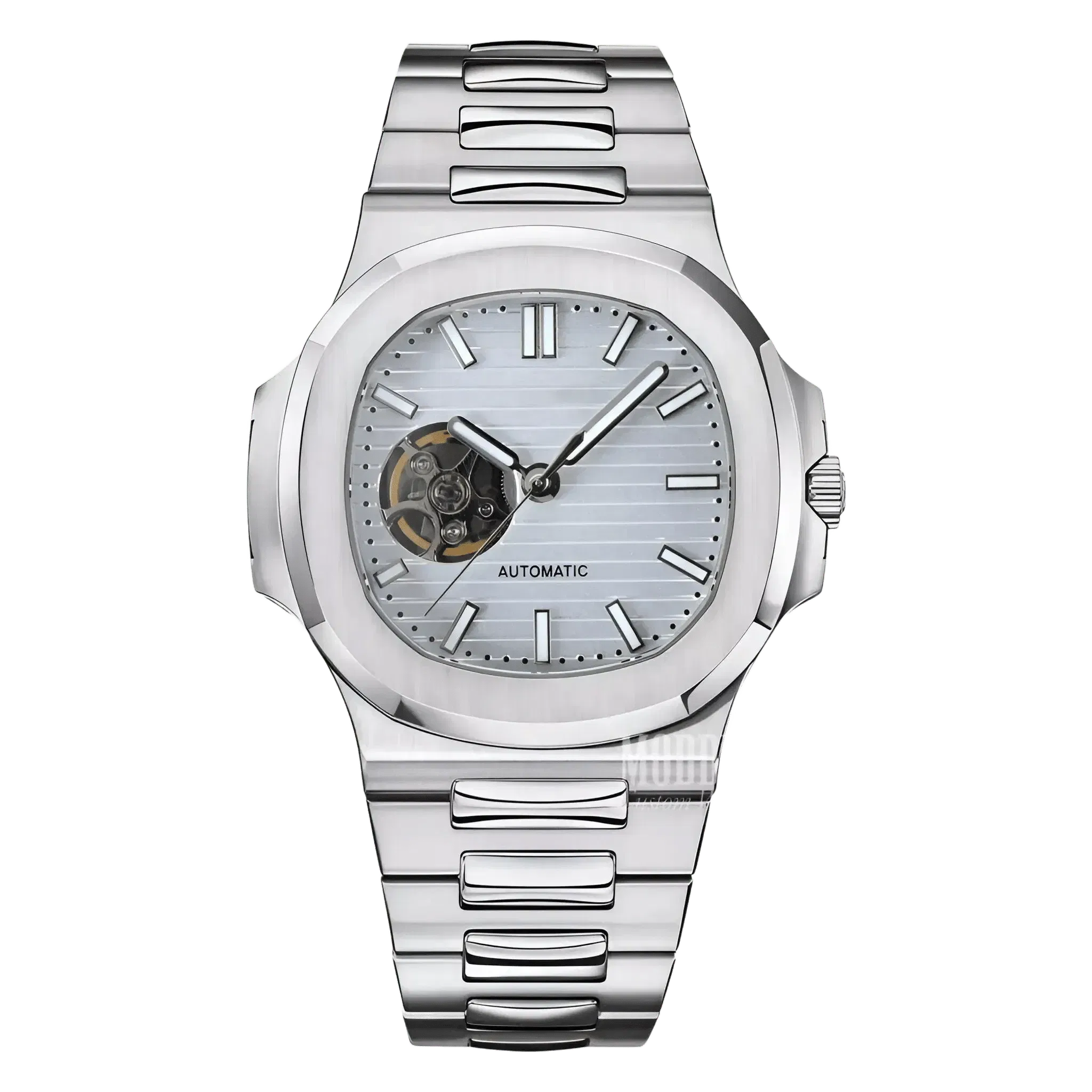 ModNaut White Open Heart (Original Seiko Movement)