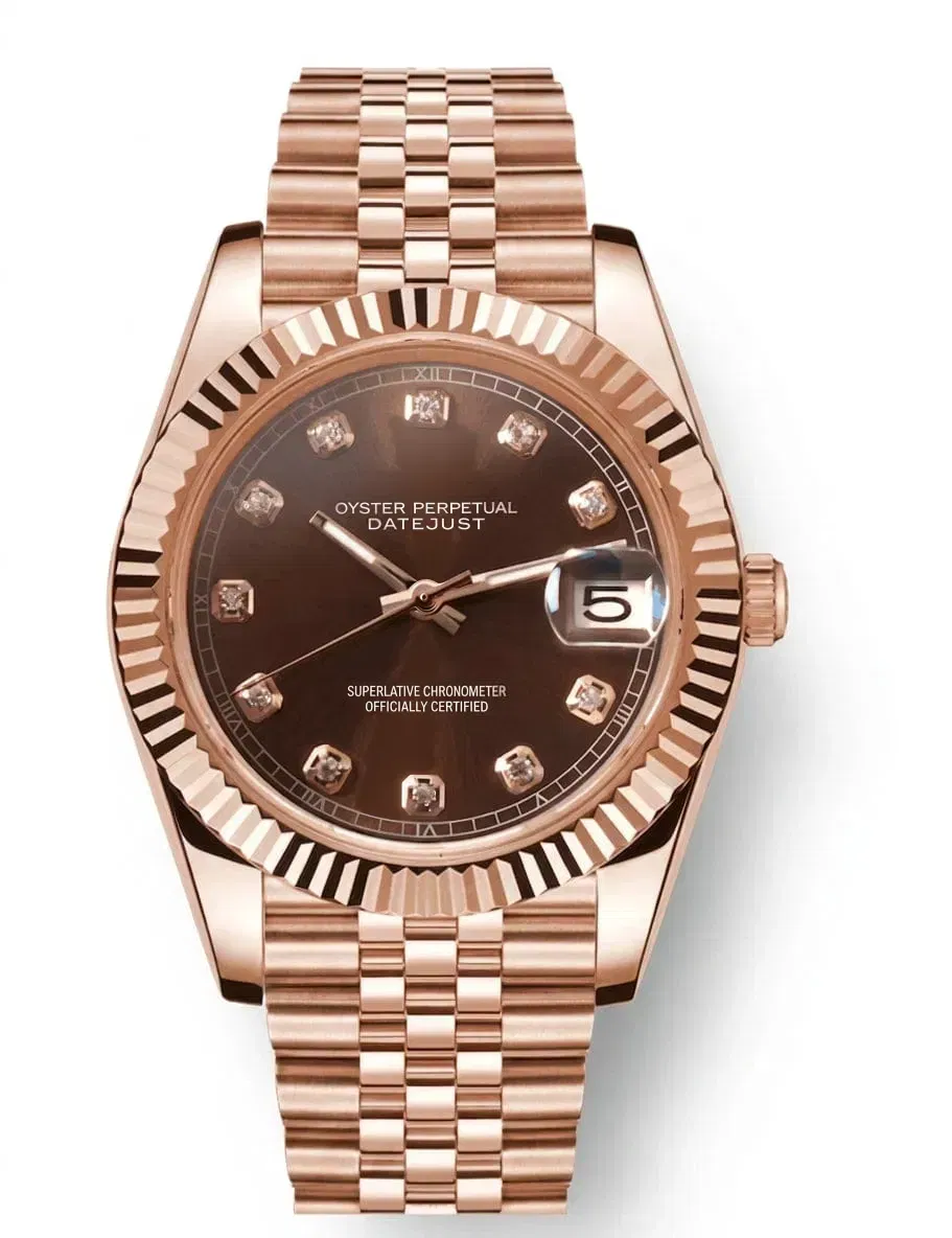 ModJust Chocolate Rose Gold (Original Seiko Movement)