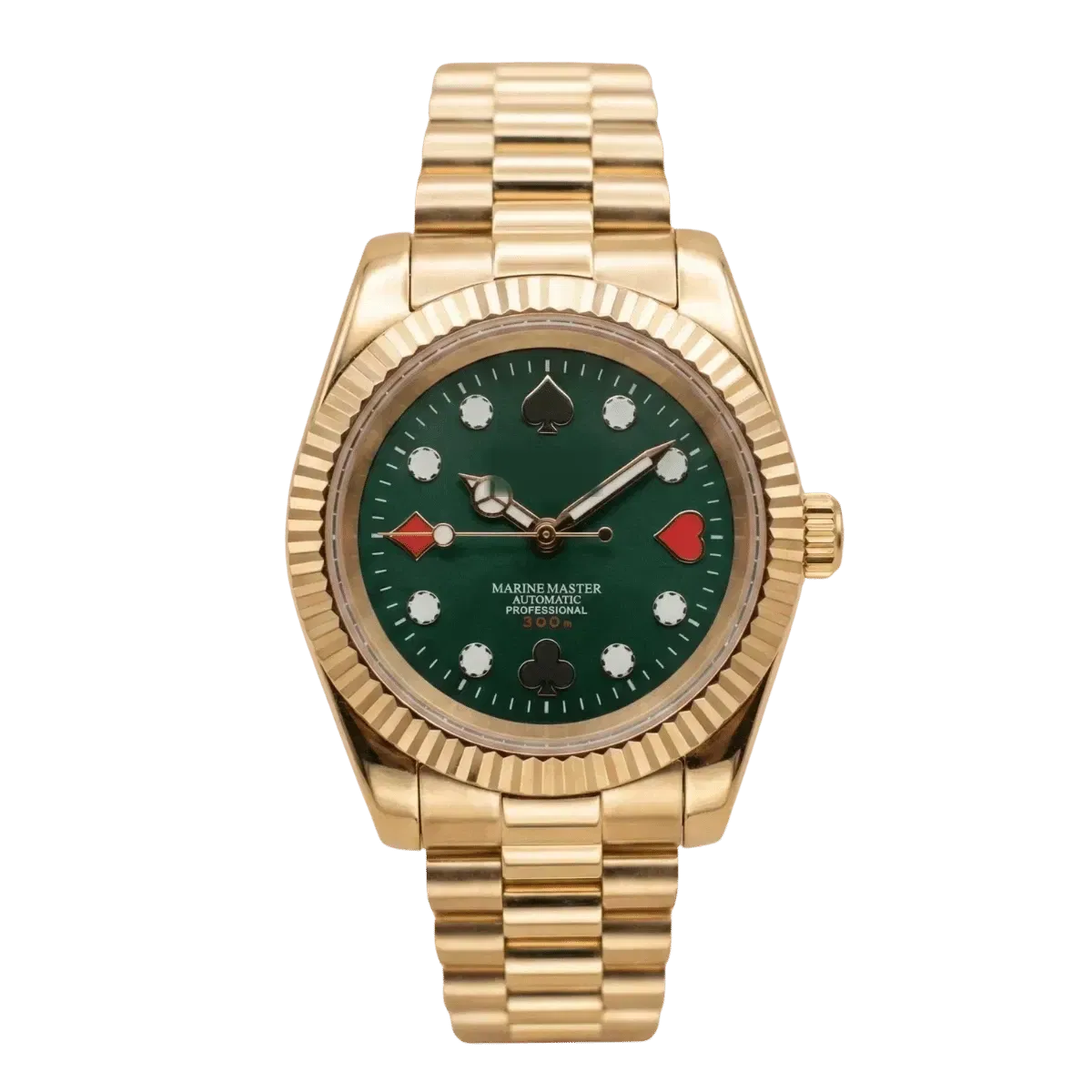 ModJust Poker' Edition Rose Gold Case & Casino Dial (Original Seiko Movement)