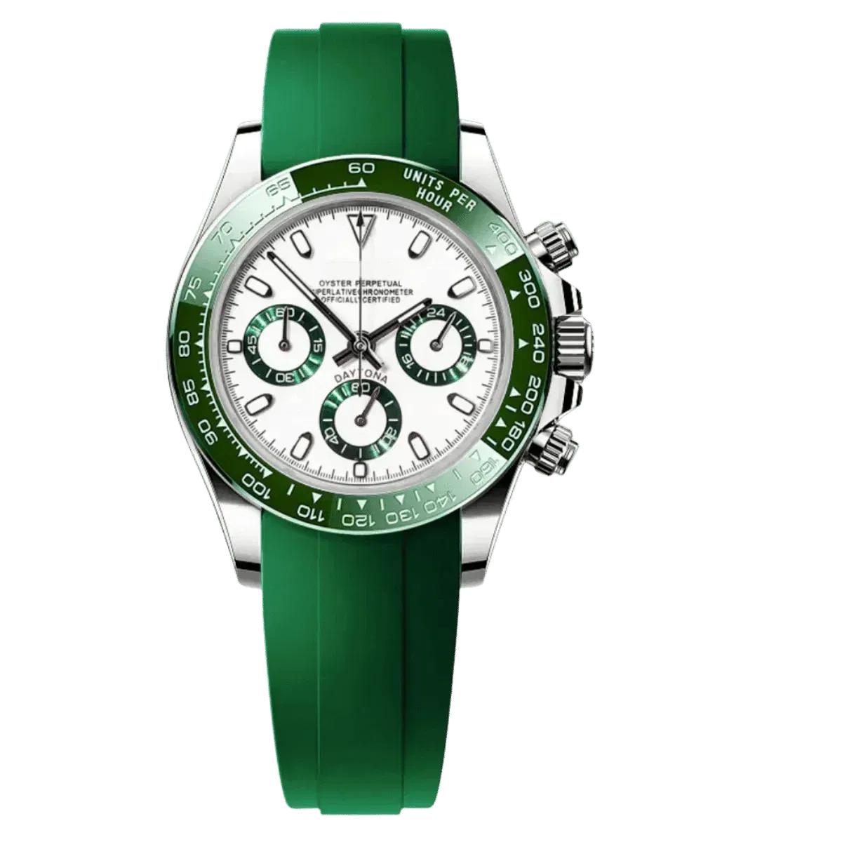 Modtona CUSTOM CHRONOGRAPH EDITION GREEN (Original Seiko Movement)
