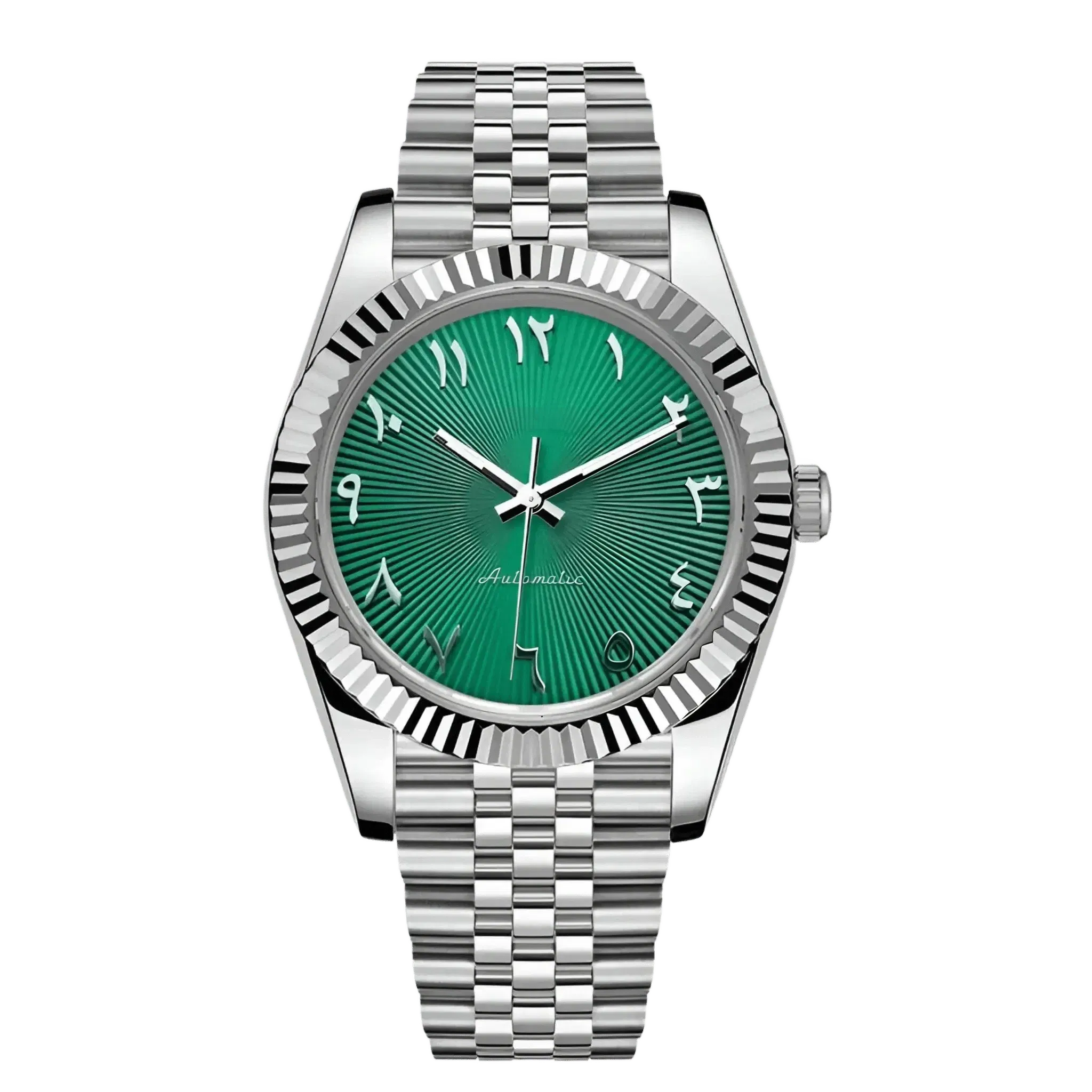 ModJust Green Arabic (Original Seiko Movement)
