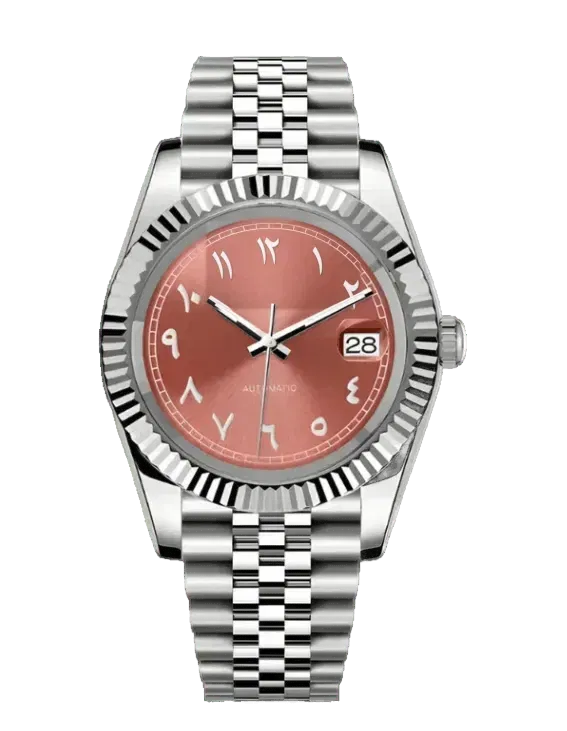 ModJust rose gold Arabic (Original Seiko Movement)
