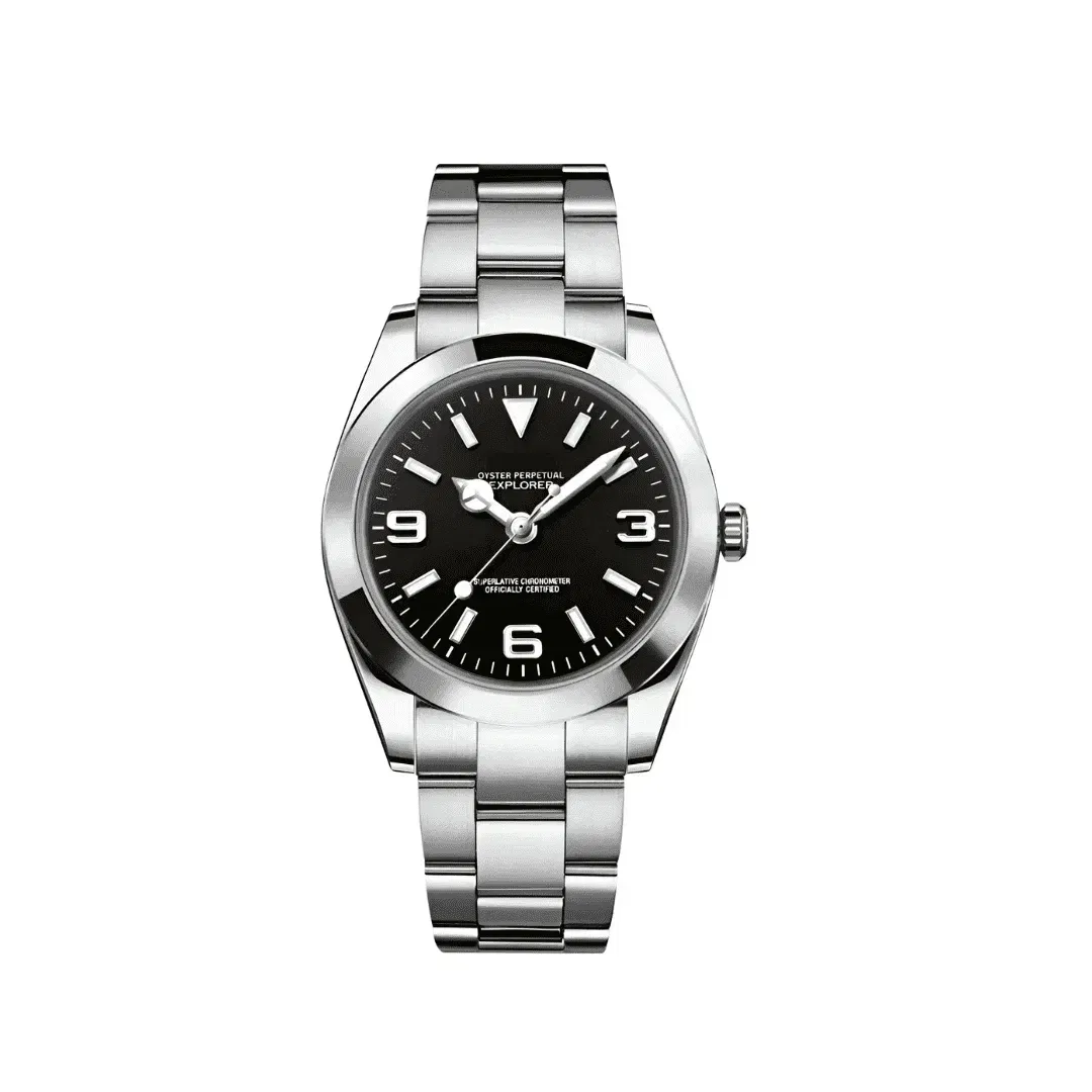 ExploMod Oyst Black (Original Seiko Movement)