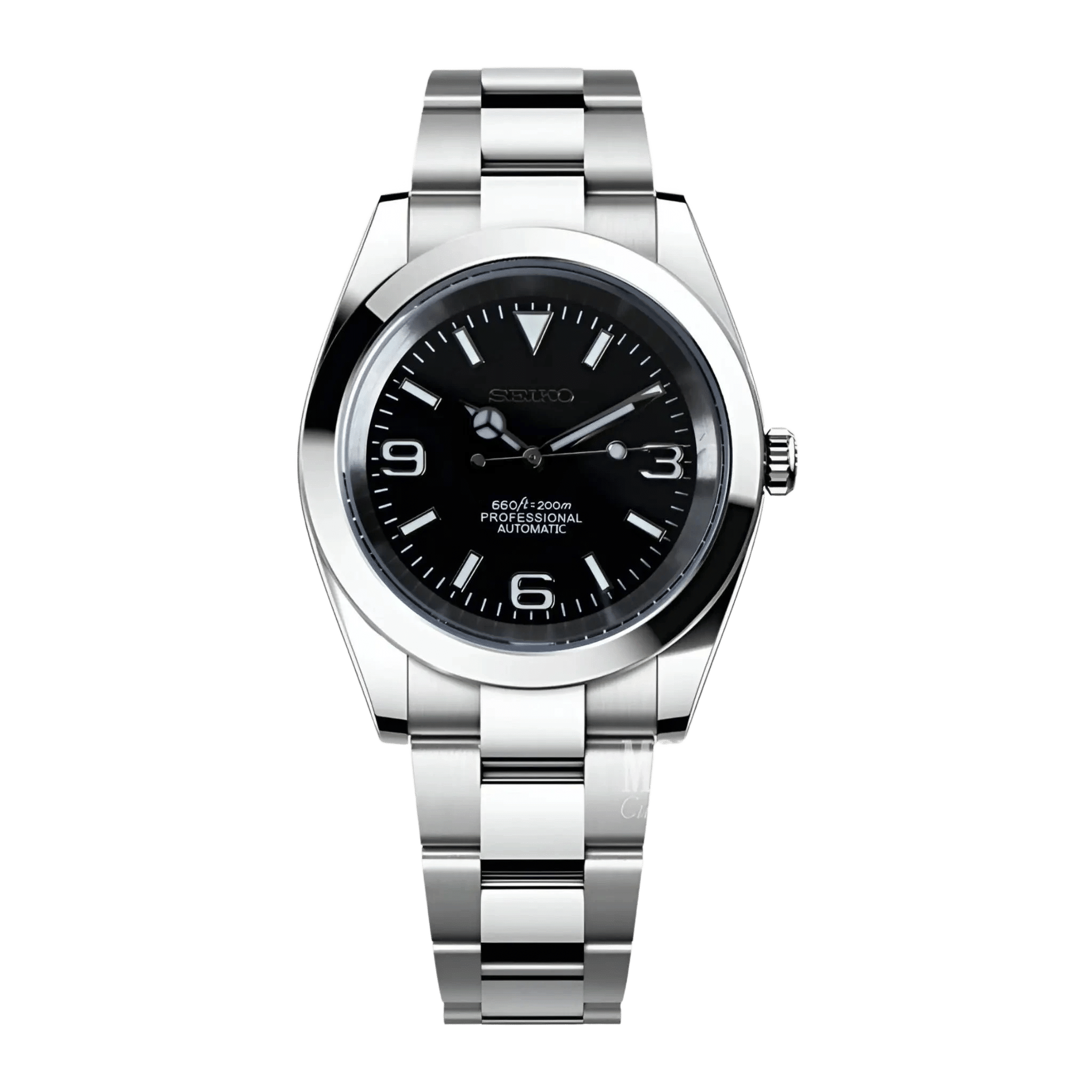 ExploMod Oysteiko Black (Original Seiko Movement)