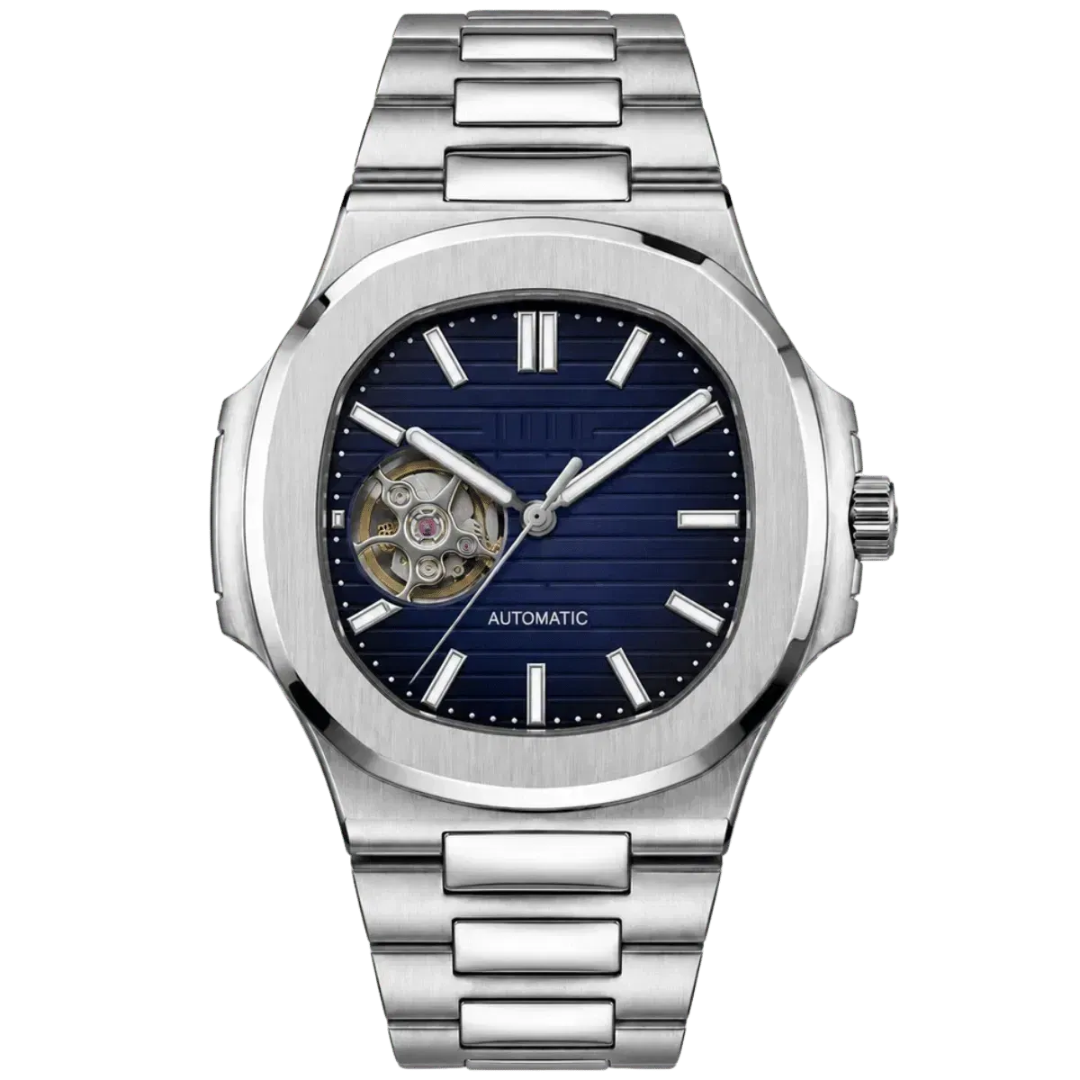 ModNaut OPEN HEART (NAVY BLUE) (Original Seiko Movement)