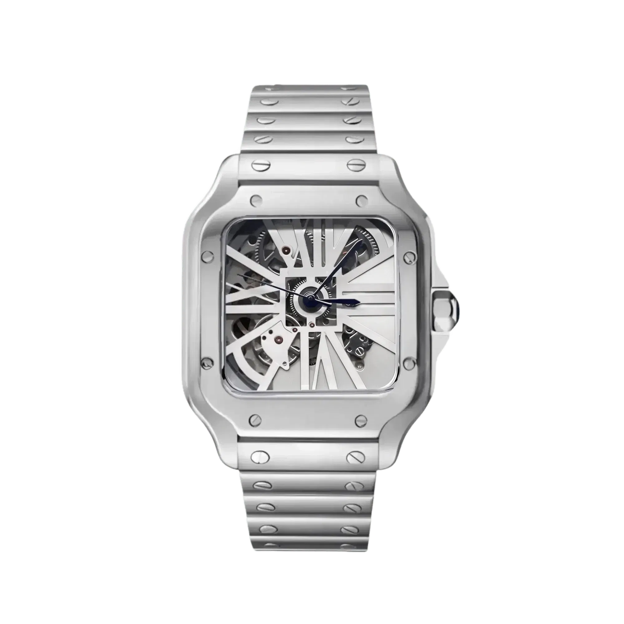 SantMod White Skeleton (Original Seiko Movement)
