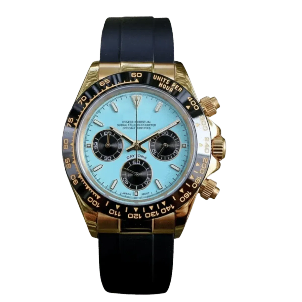 Modtona Tiffney Blue / Yellow Gold (Original Seiko Movement)