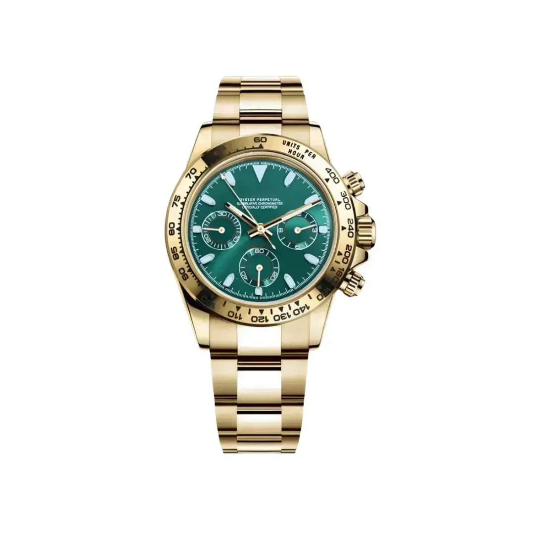 Modtona Gold Green Dial (Original Seiko Movement)