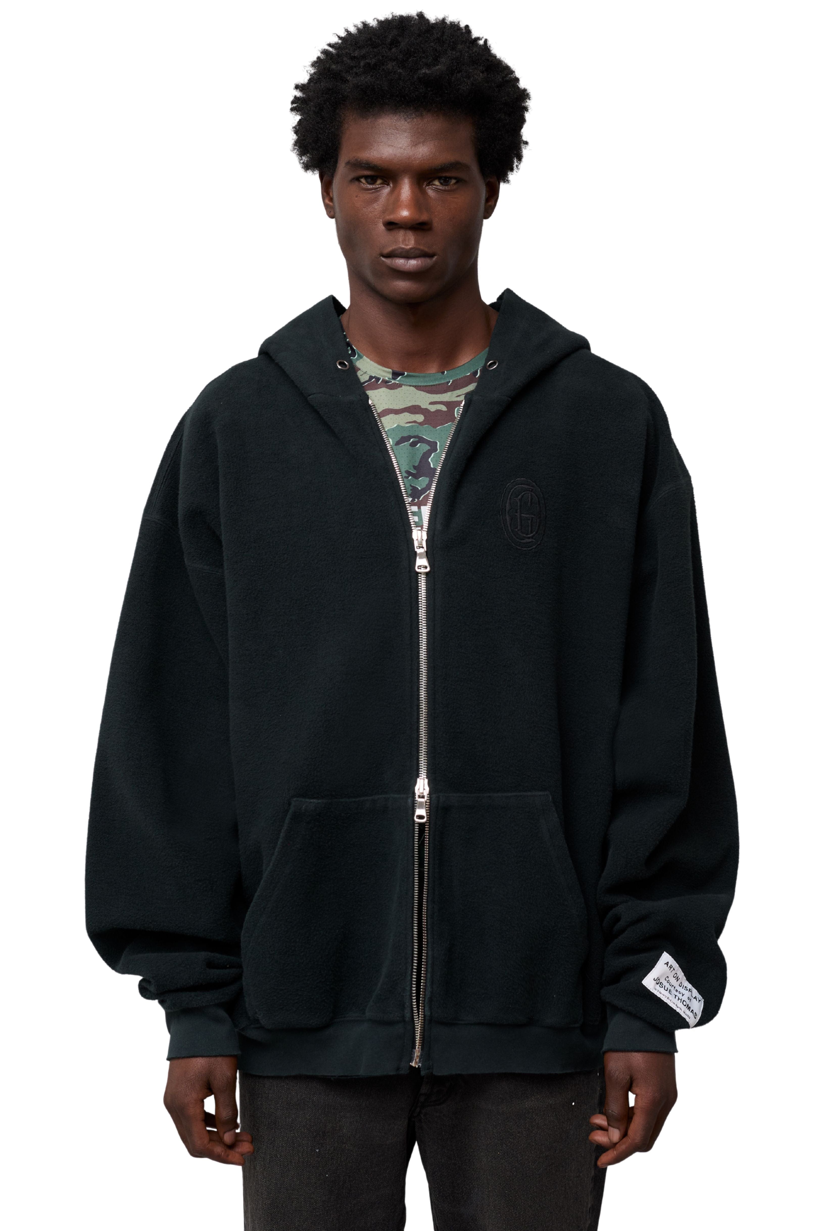 Gallery Dept Deluxe Full Zip Washed Black