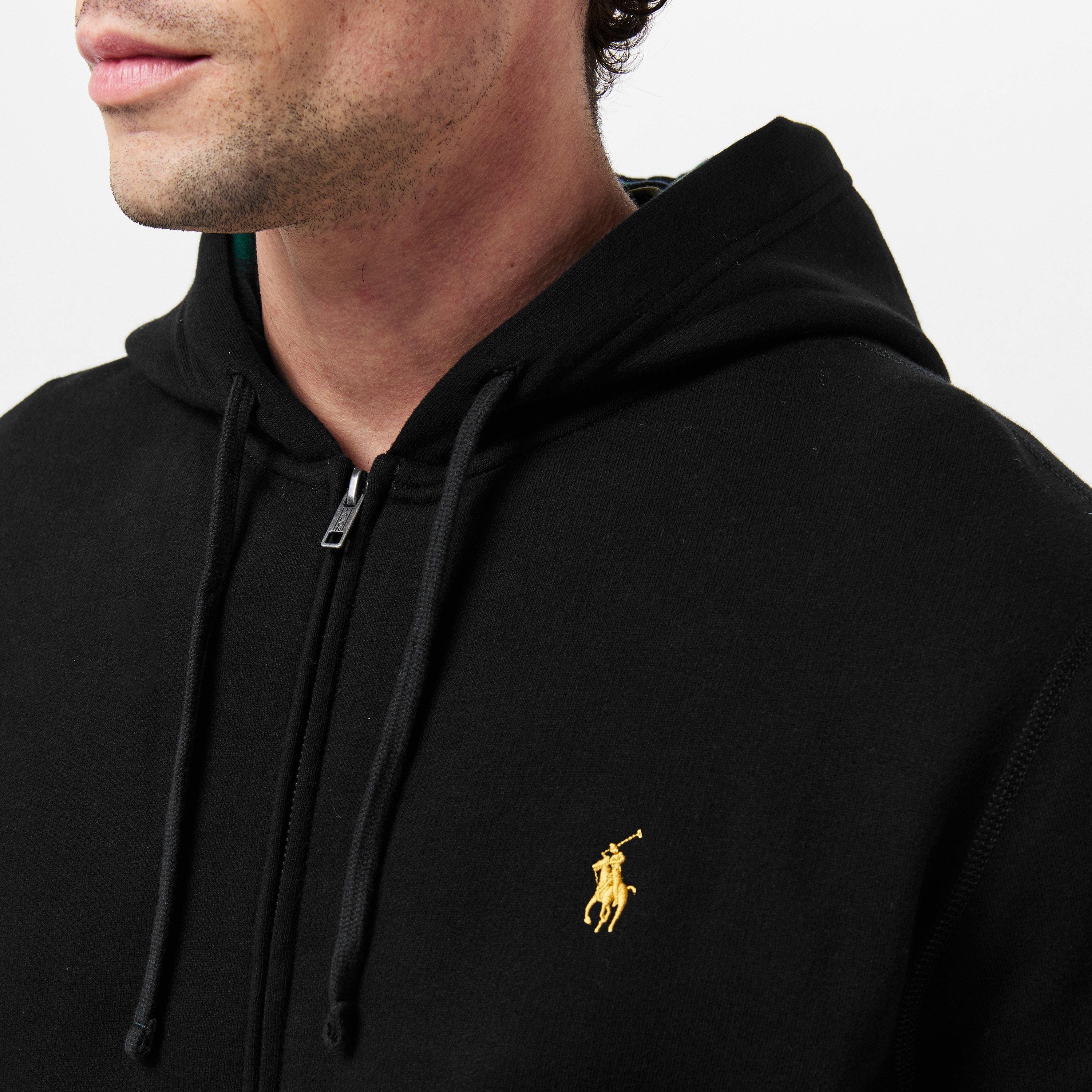 Men's Gold Full-Zip Hoodie