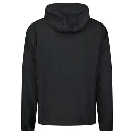 Burberry 'Stanford' Zip-Up Check Reversible Hooded Jacket Black & Check