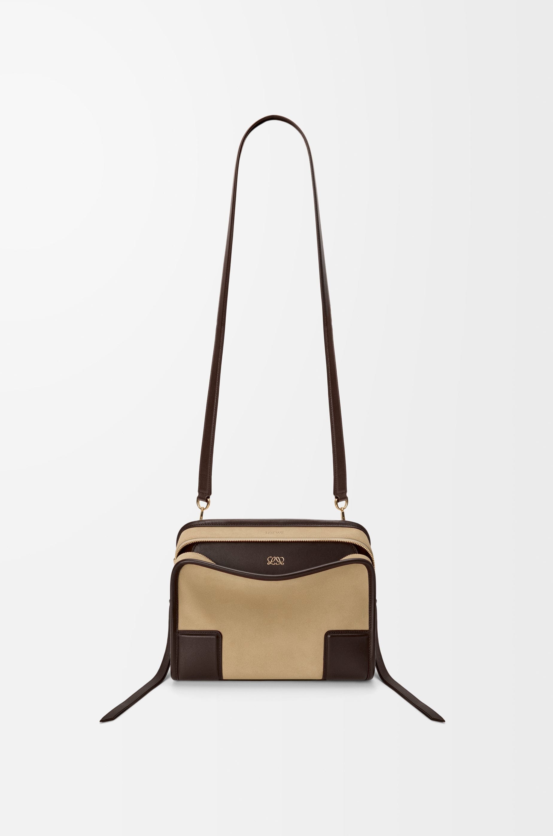 Loewe Small Amazona 180 bag in suede