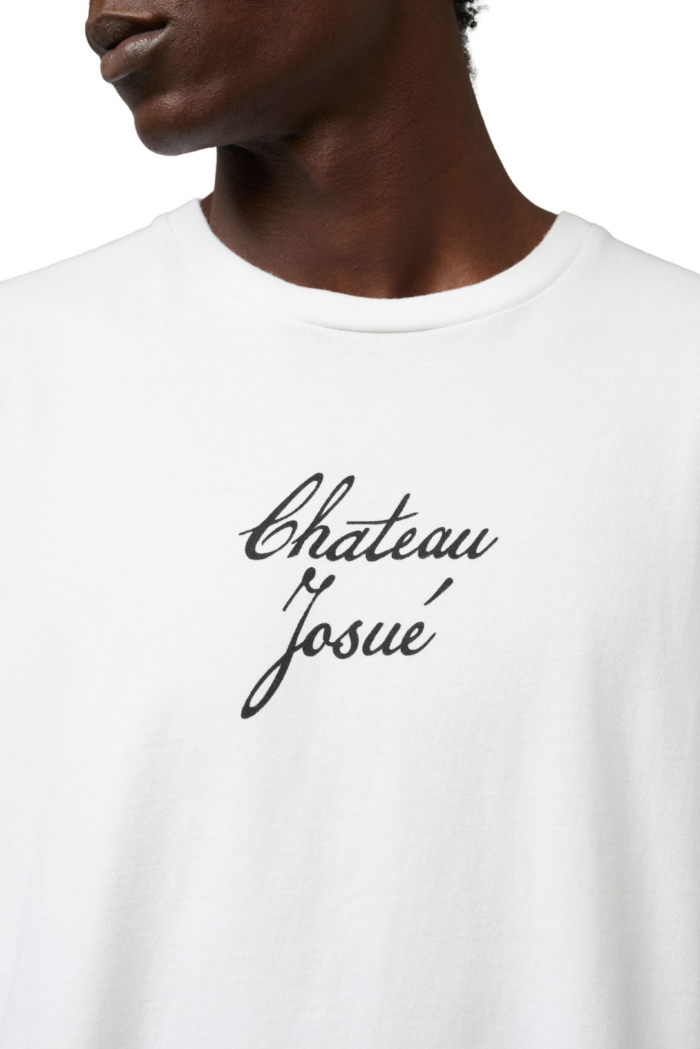 Gallery Dept Chateau Script Tee Clean White