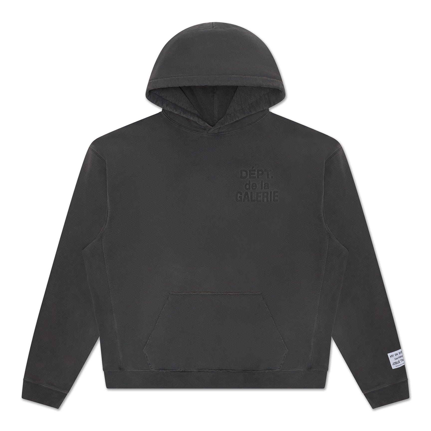 Gallery Dept Dépt. Embossed Hoodie Graphite