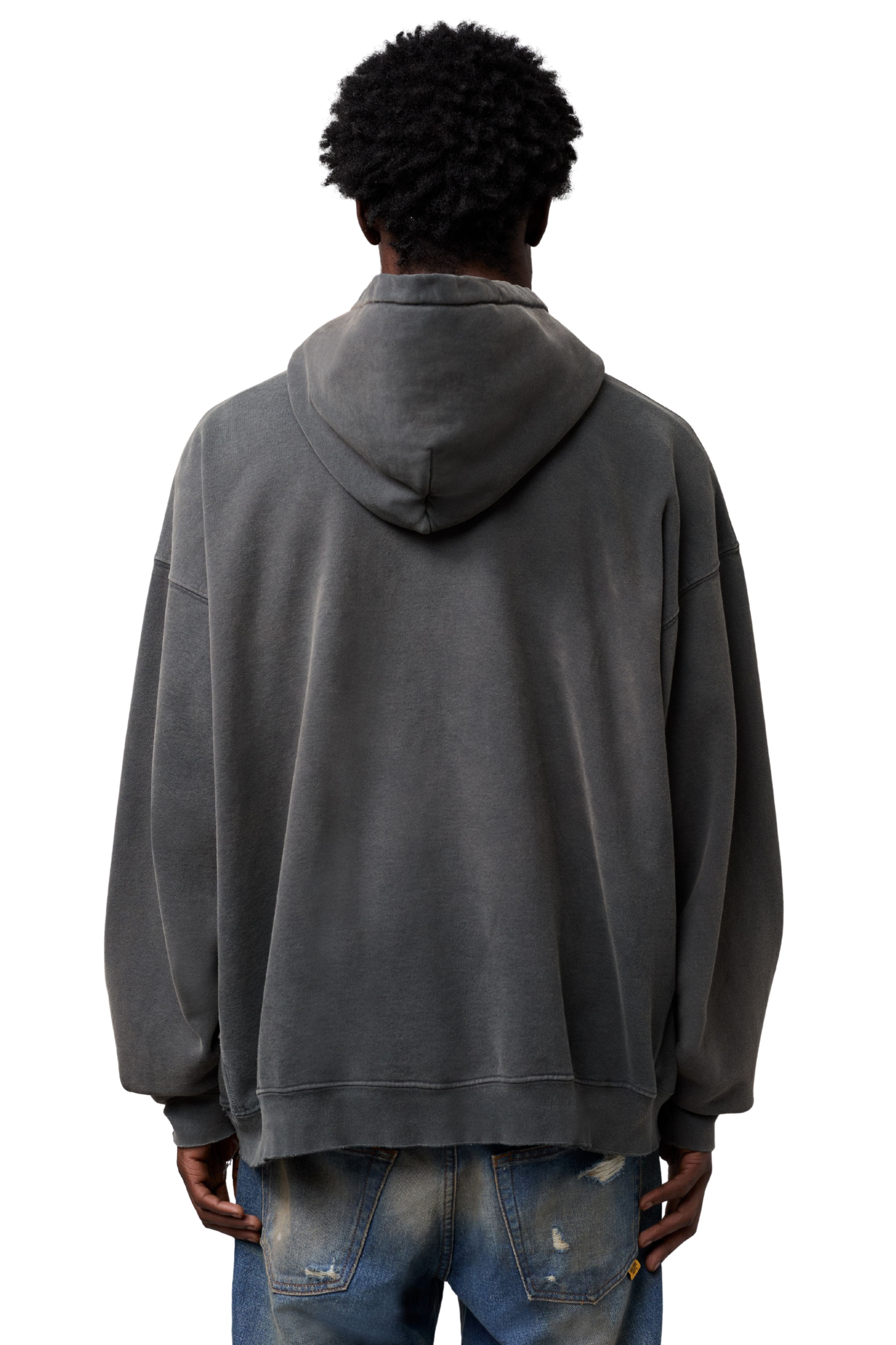 Gallery Dept Dépt. Embossed Hoodie Graphite