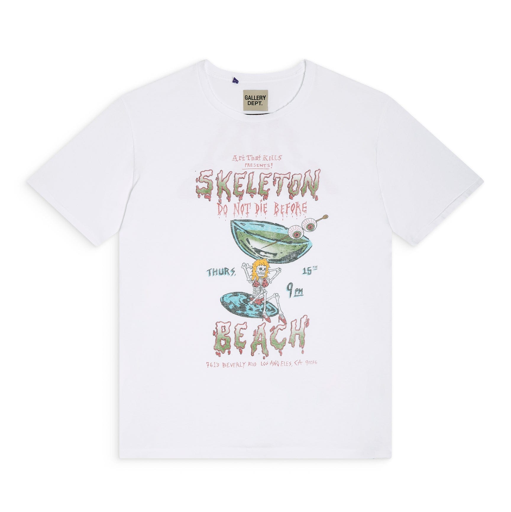 Gallery Dept Don'T Die Tee Clean White