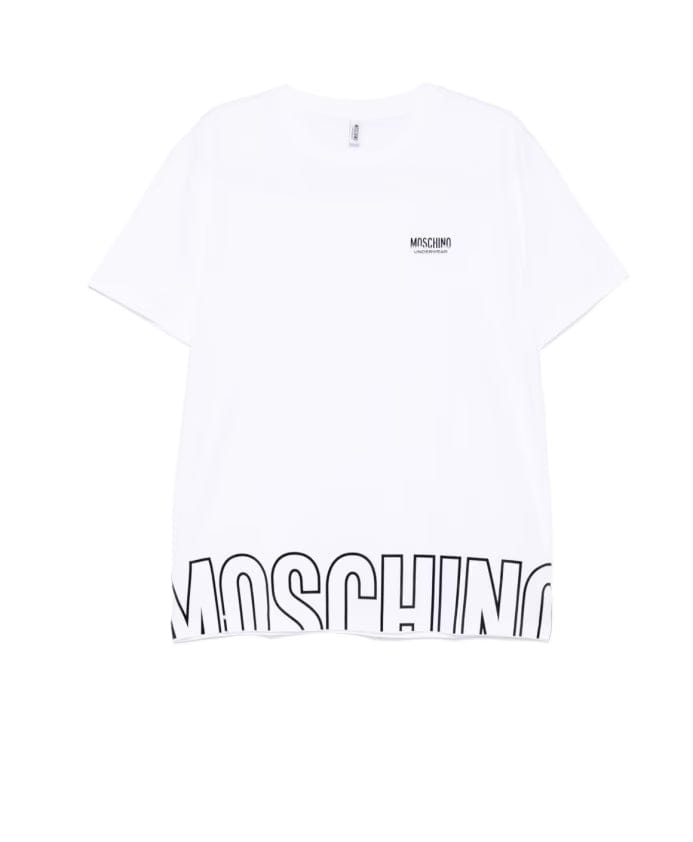 Moschino White T-shirt and Polo