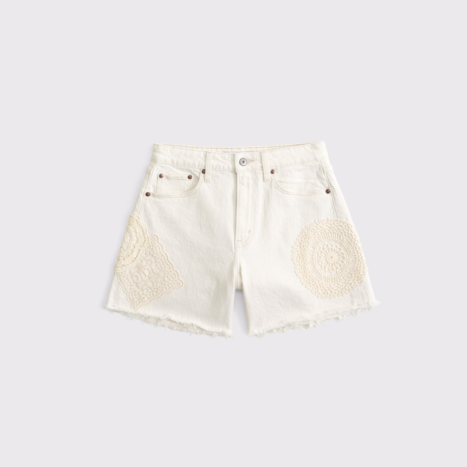 Abercrombie Curve Love High Rise Dad Short