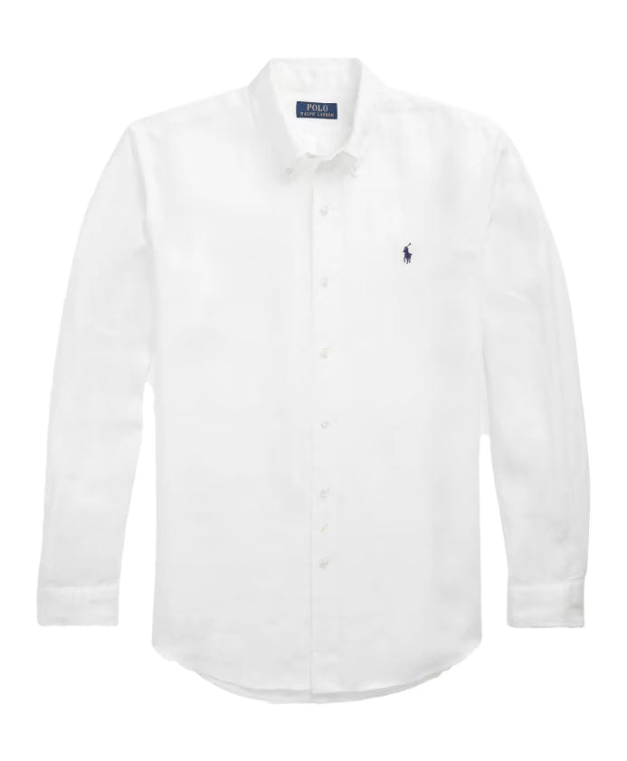 Ralph Lauren White Linen Shirt