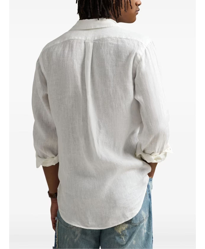 Ralph Lauren White Linen Shirt