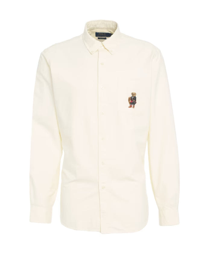 Polo Ralph Lauren Men's Clothing Shirts Bianco AW25