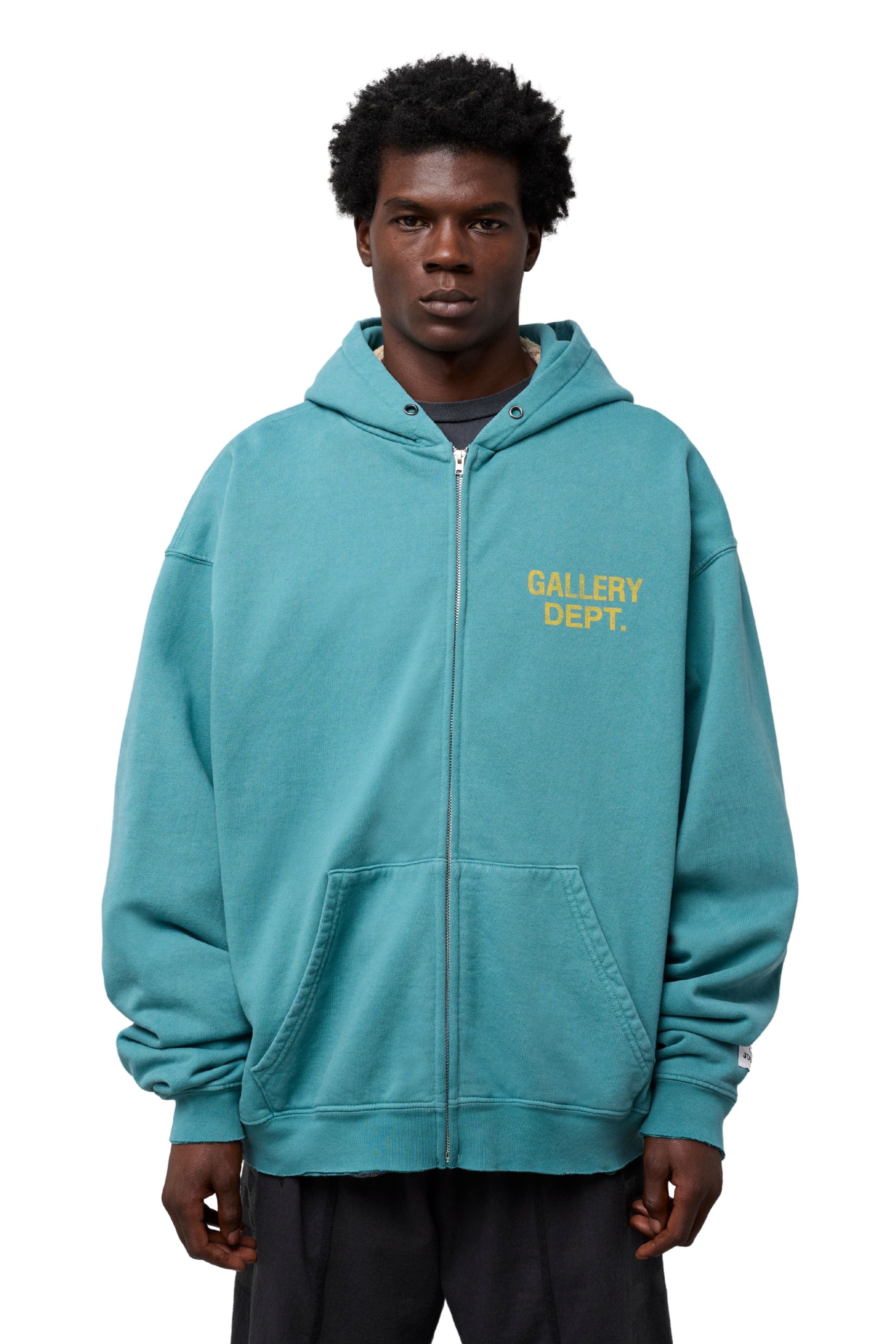 Gallery Dept 90'S Full Zip Vintage Teal