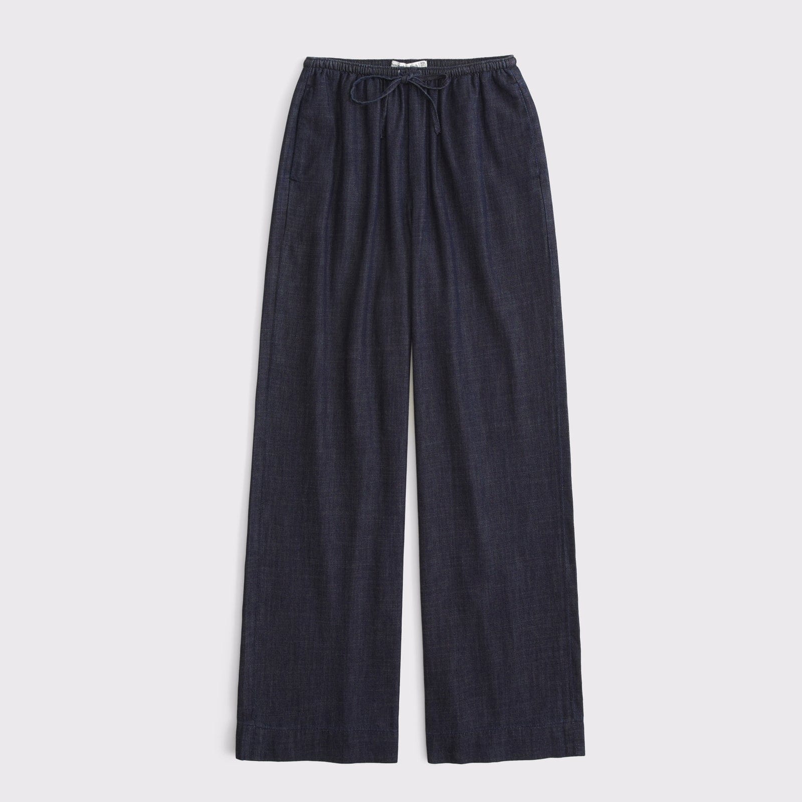 Abercrombie A&F Gemma Chambray Wide Leg Pull-On Pant
