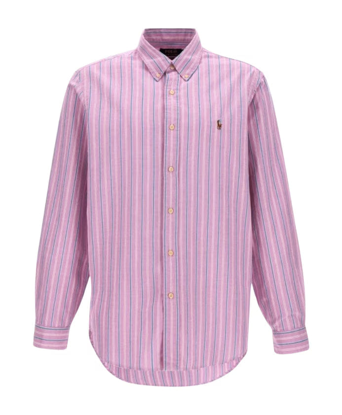 Ralph Lauren Pink Polo Long Sleeve Sport Shirt