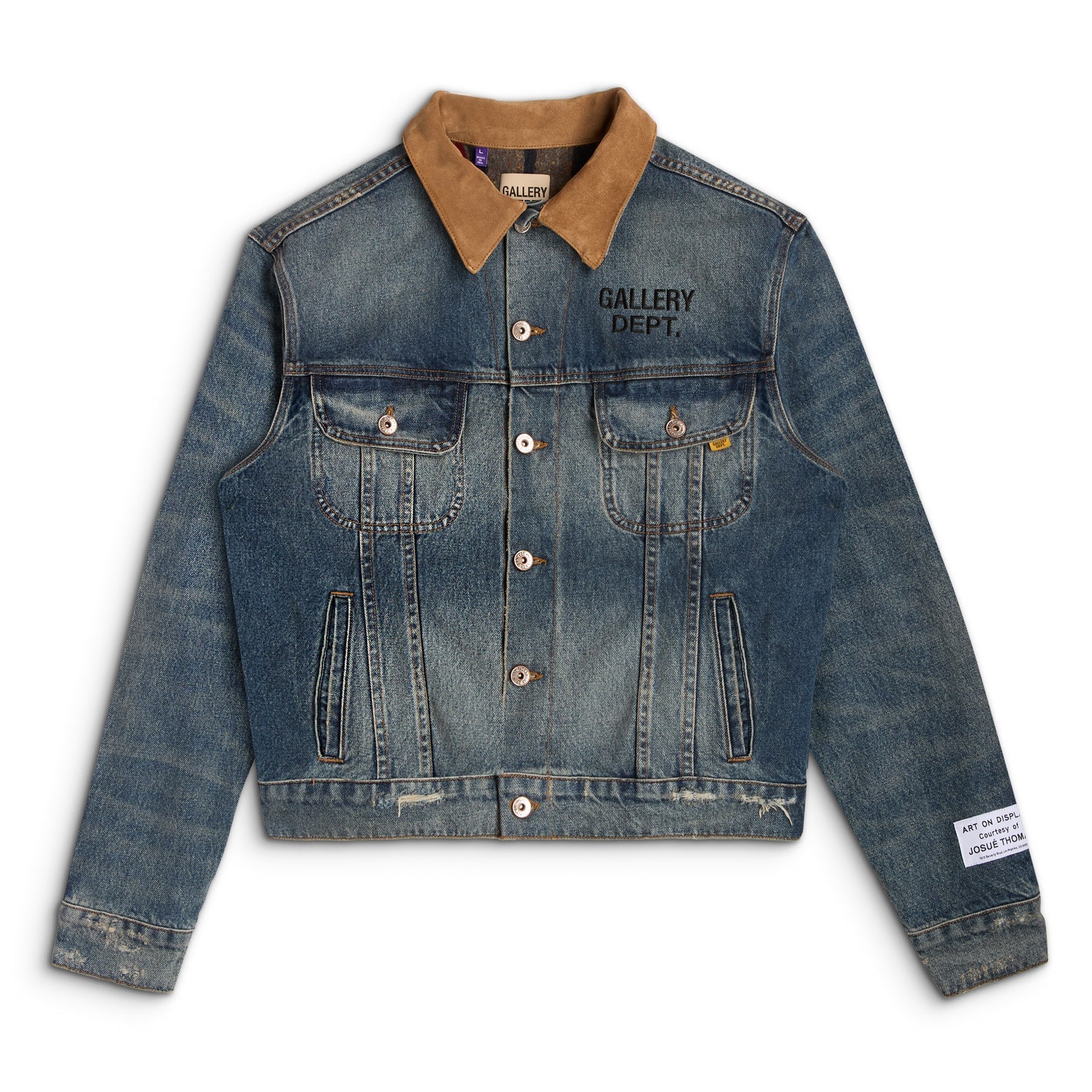 Gallery Dept Santa Fe Trucker Jacket Washed Indigo