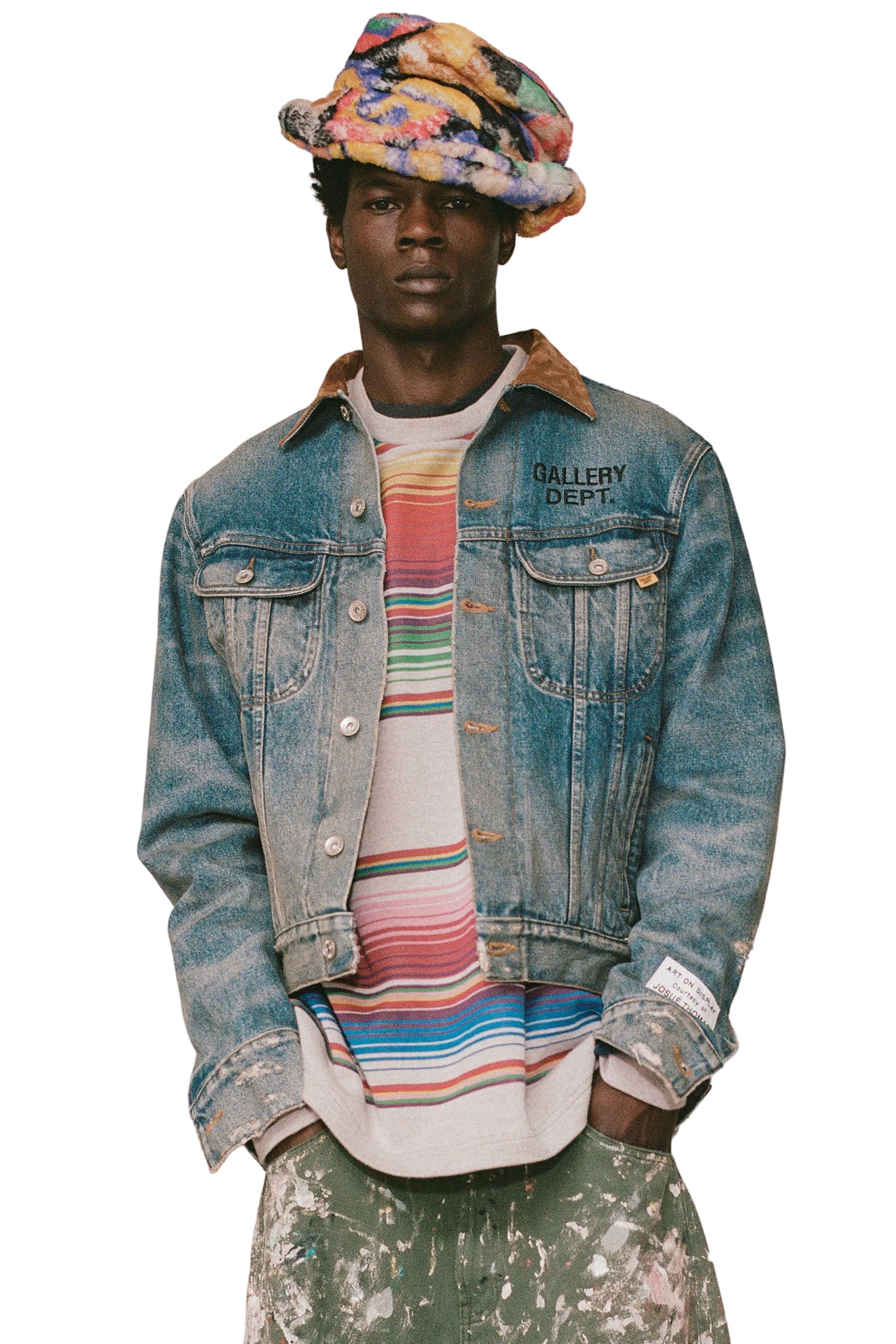 Gallery Dept Santa Fe Trucker Jacket Washed Indigo