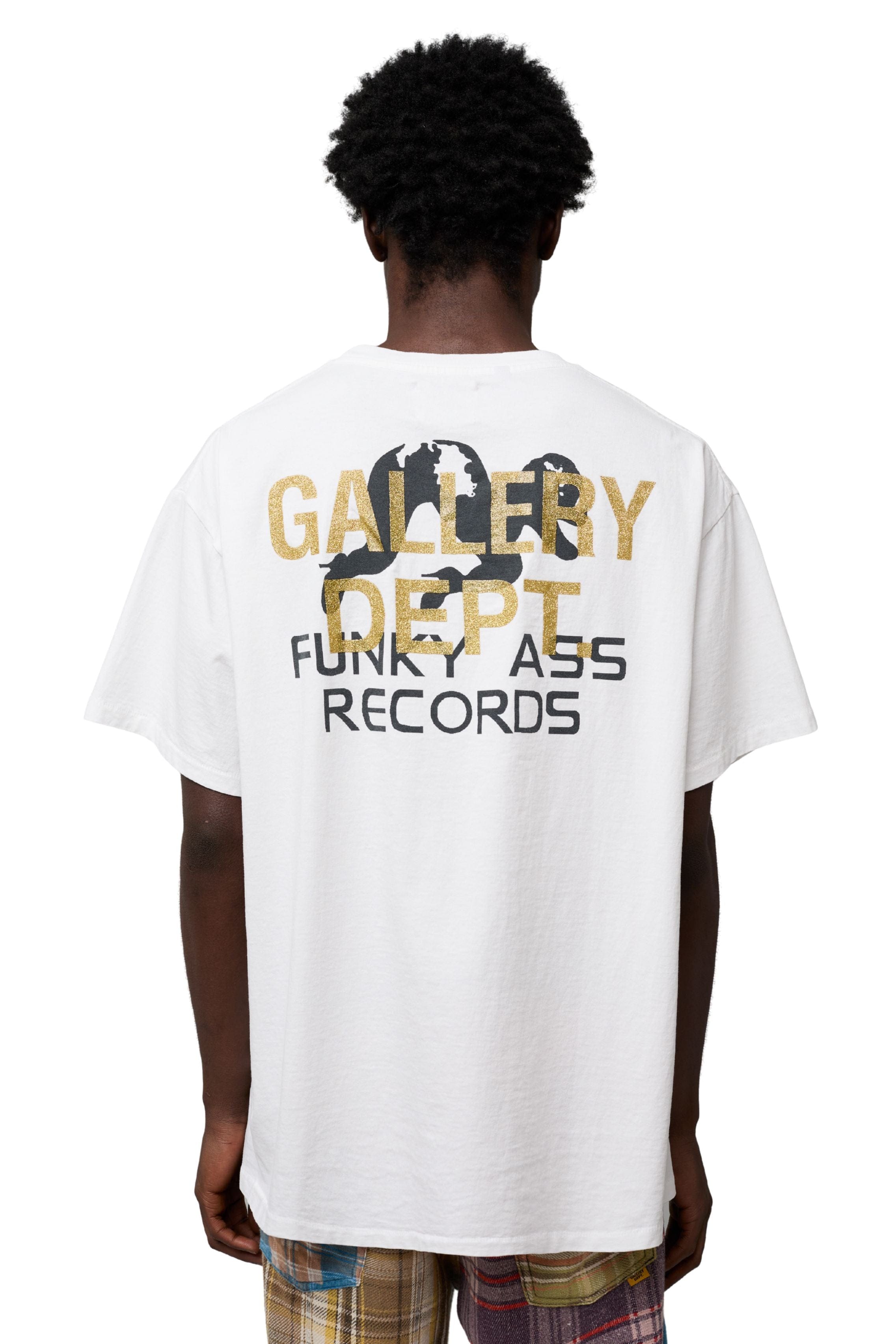Gallery Dept Funky Ass Records Tee Clean White