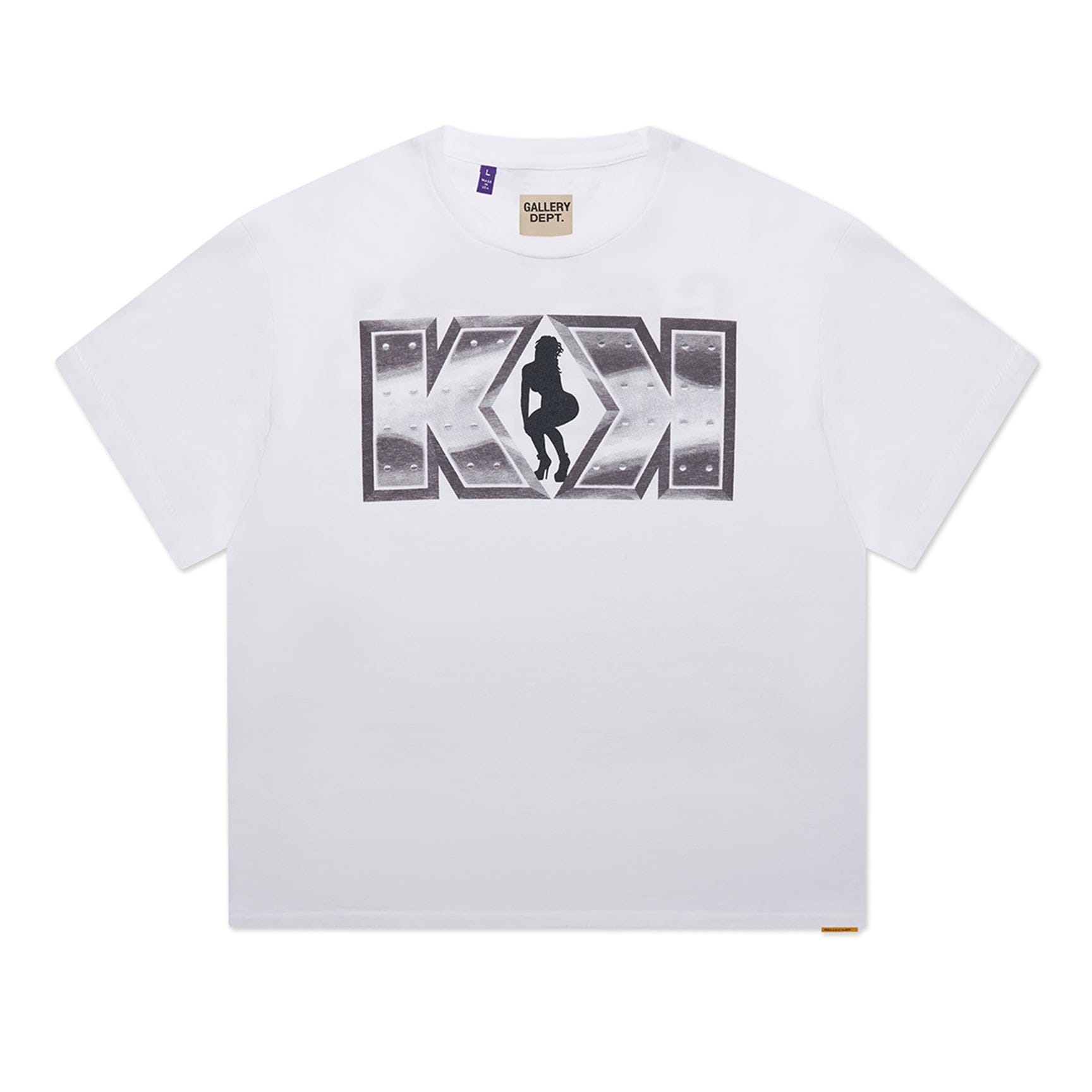 Gallery Dept Funky Ass Records Tee Clean White