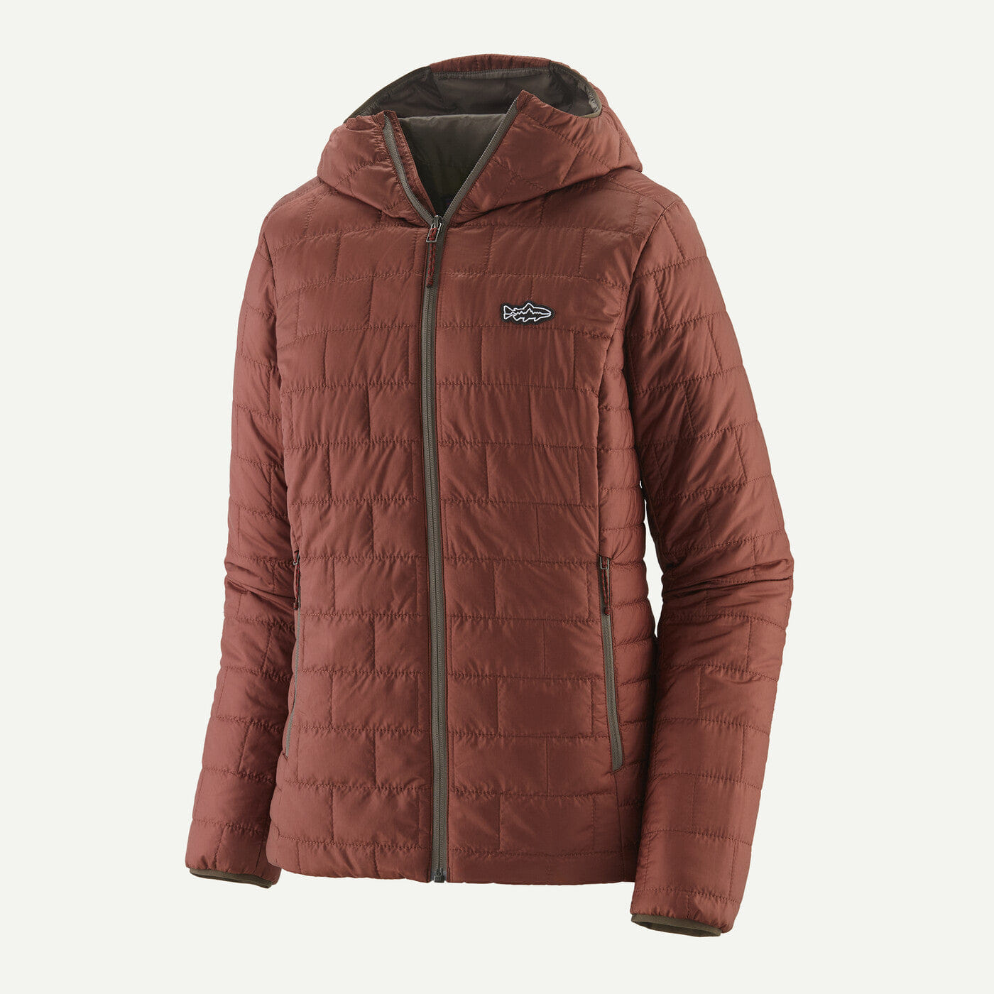 Patagonia W'S Nano Puff® Fitz Roy Trout Hoody