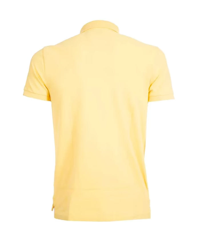 Polo Ralph Lauren Yellow Polo Shirt Regular Fit Cotton