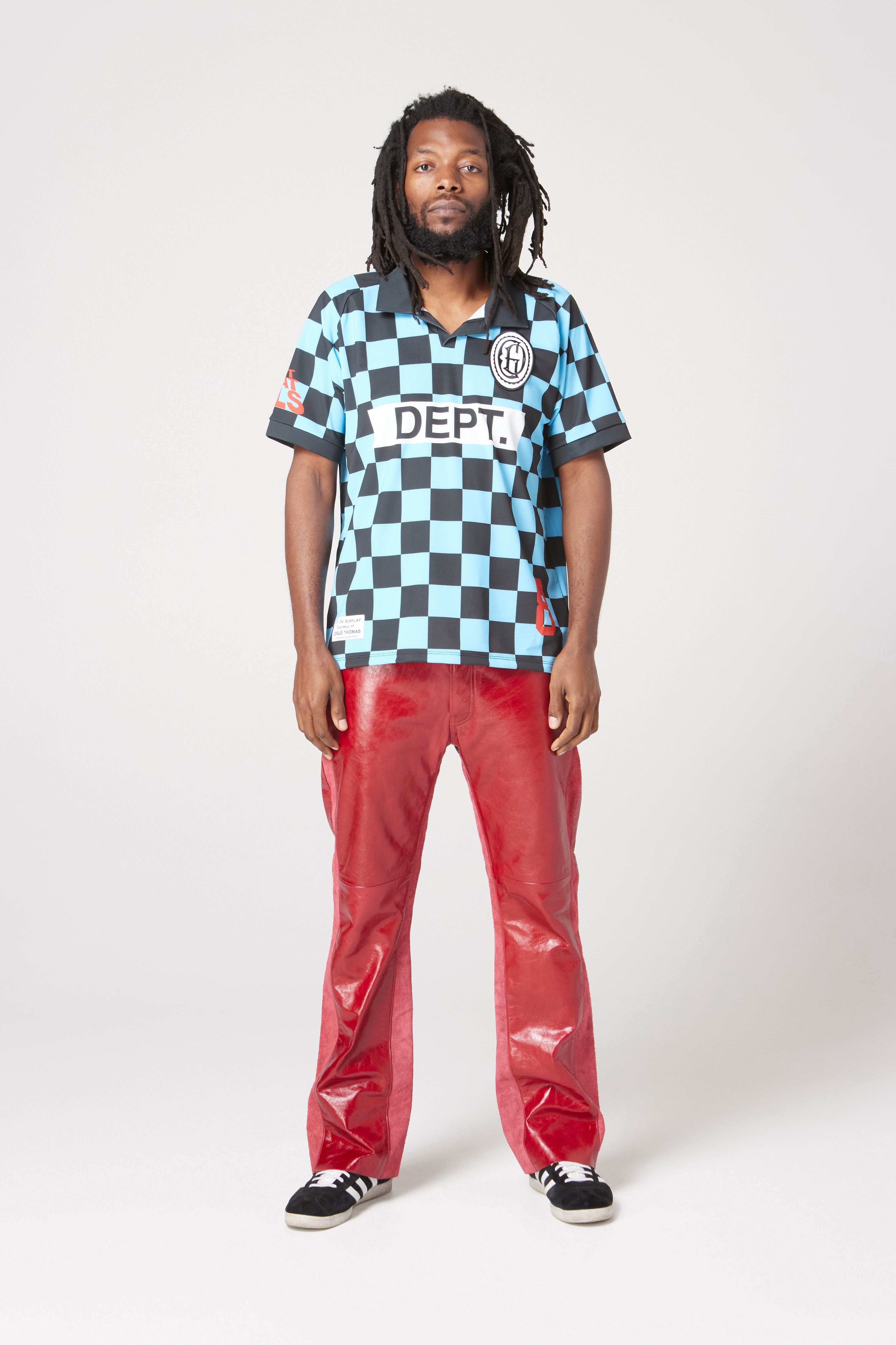 Gallery Dept Alvarado Soccer Jersey Multi Check
