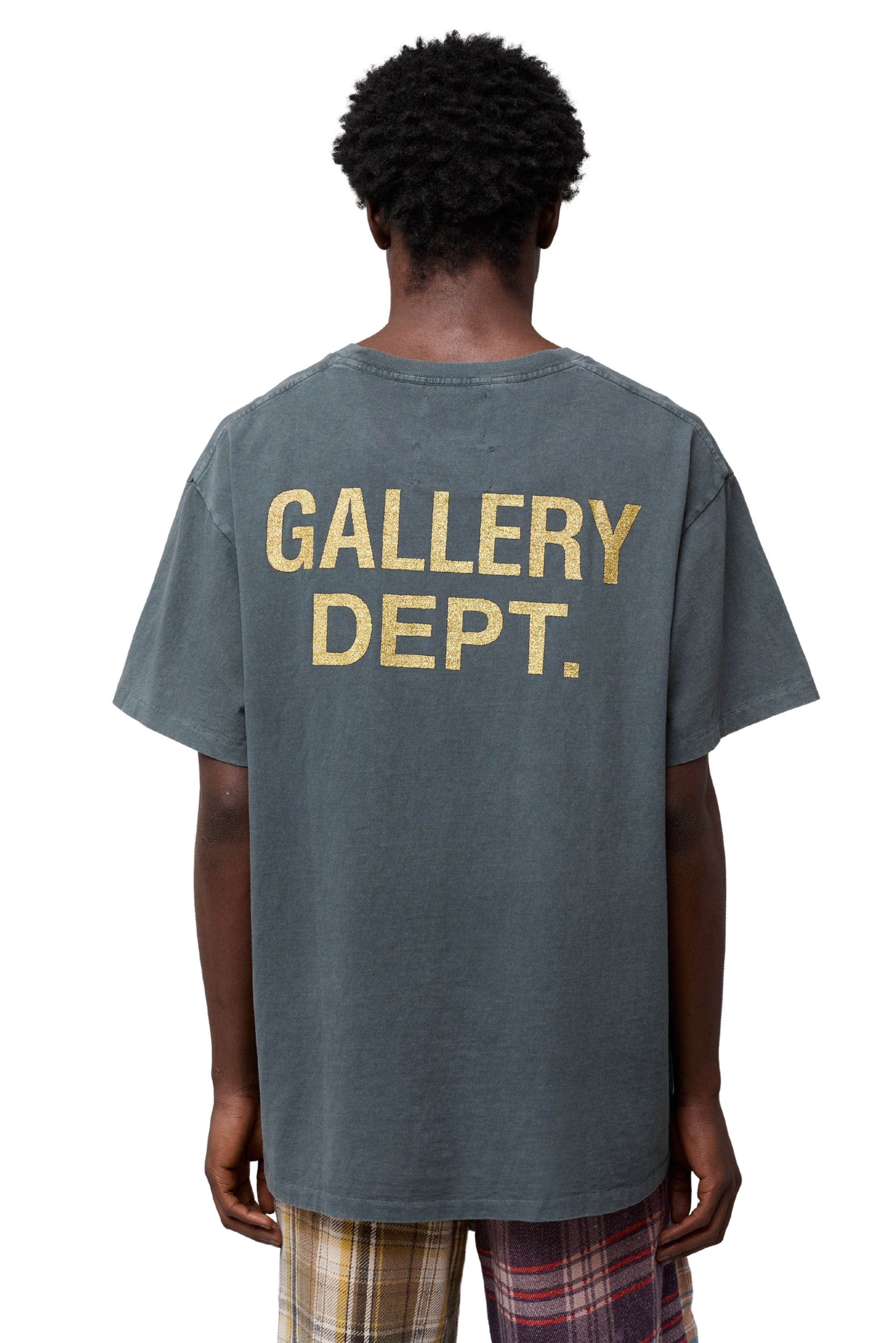 Gallery Dept The Force Logo Tee Light Vintage Black