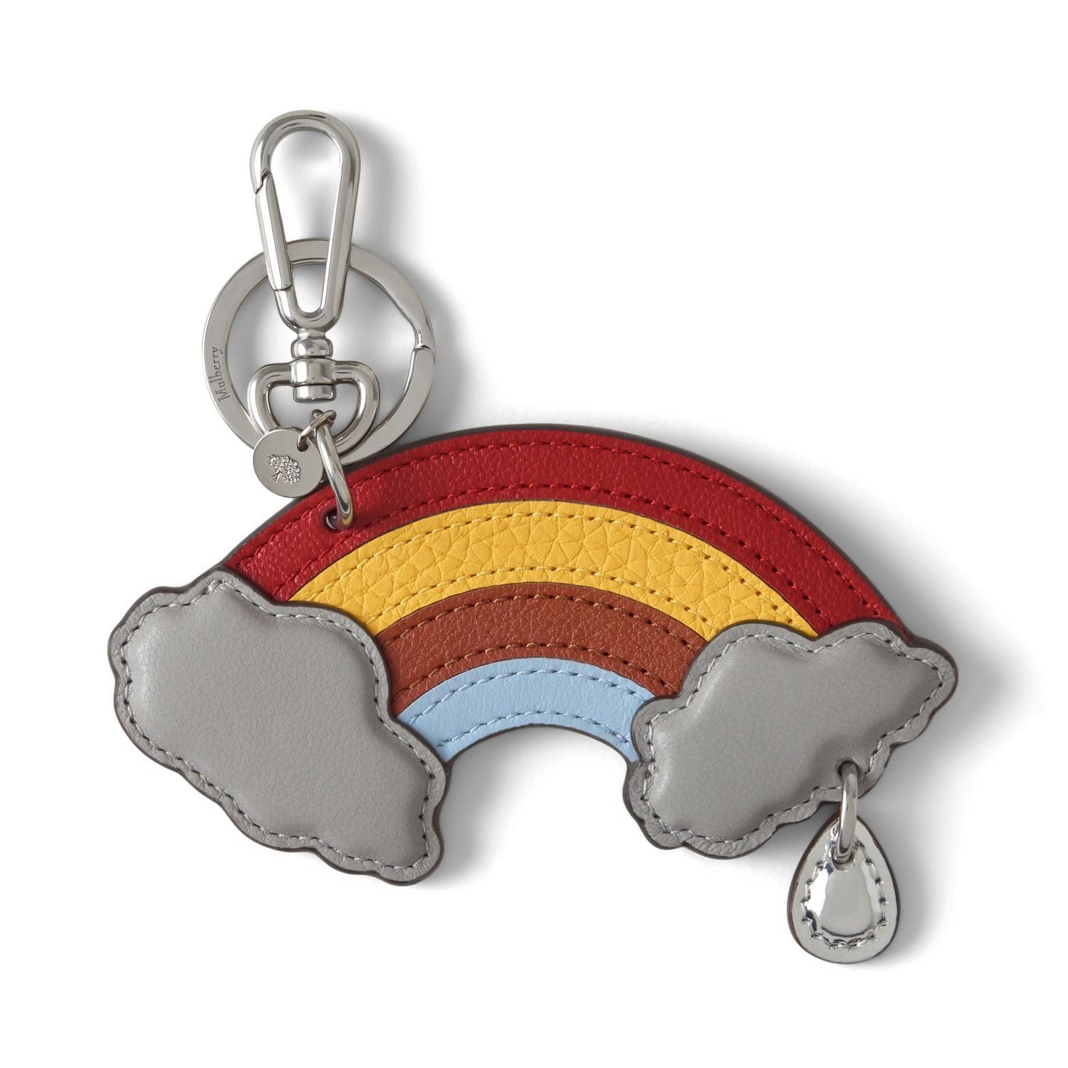 Mulberry British Park Keyring - Rainbow