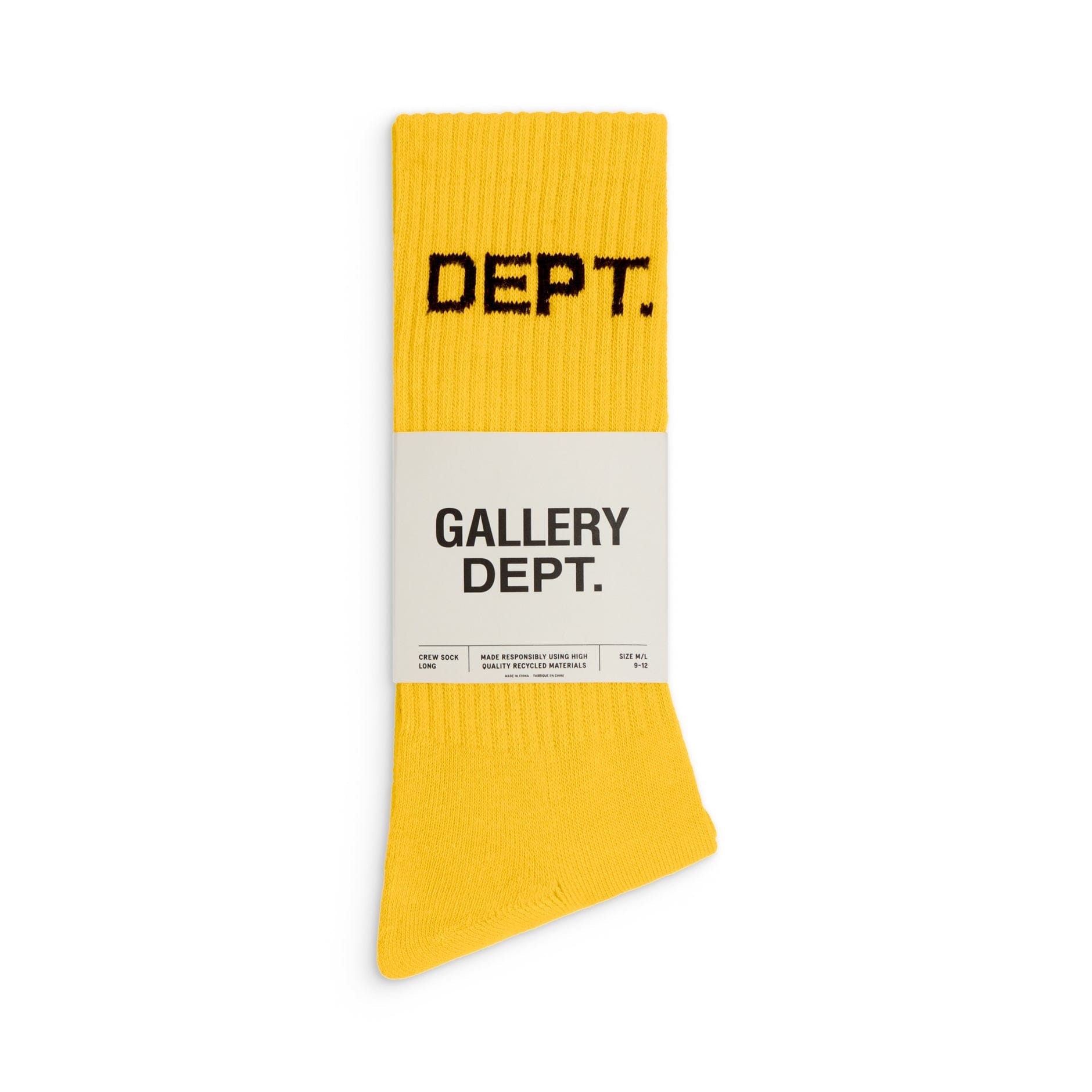Gallery Dept Dept. Socks Gold Yellow