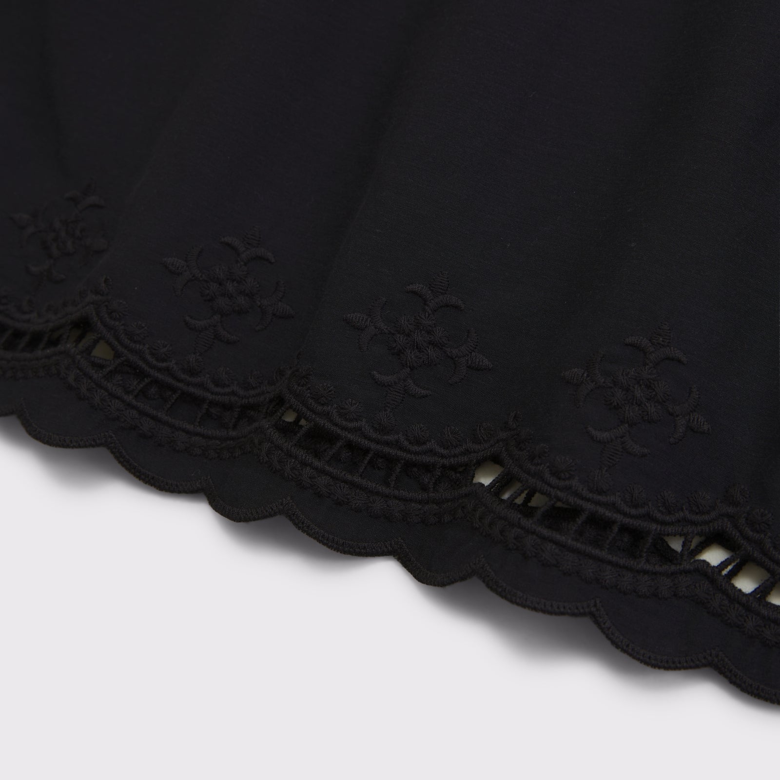 Abercrombie Cotton-Silk Blend Cutwork Cami