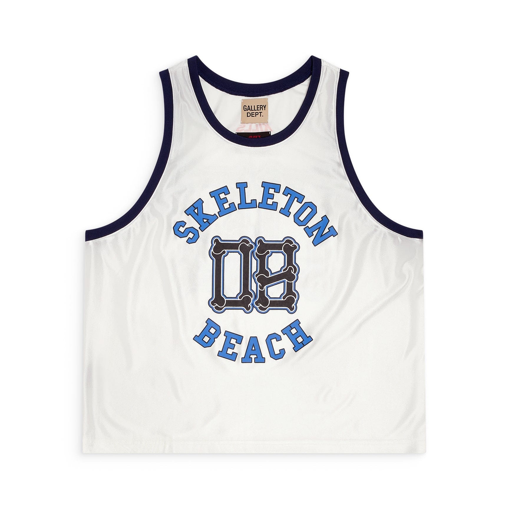 Gallery Dept Skeleton Beach Jersey White
