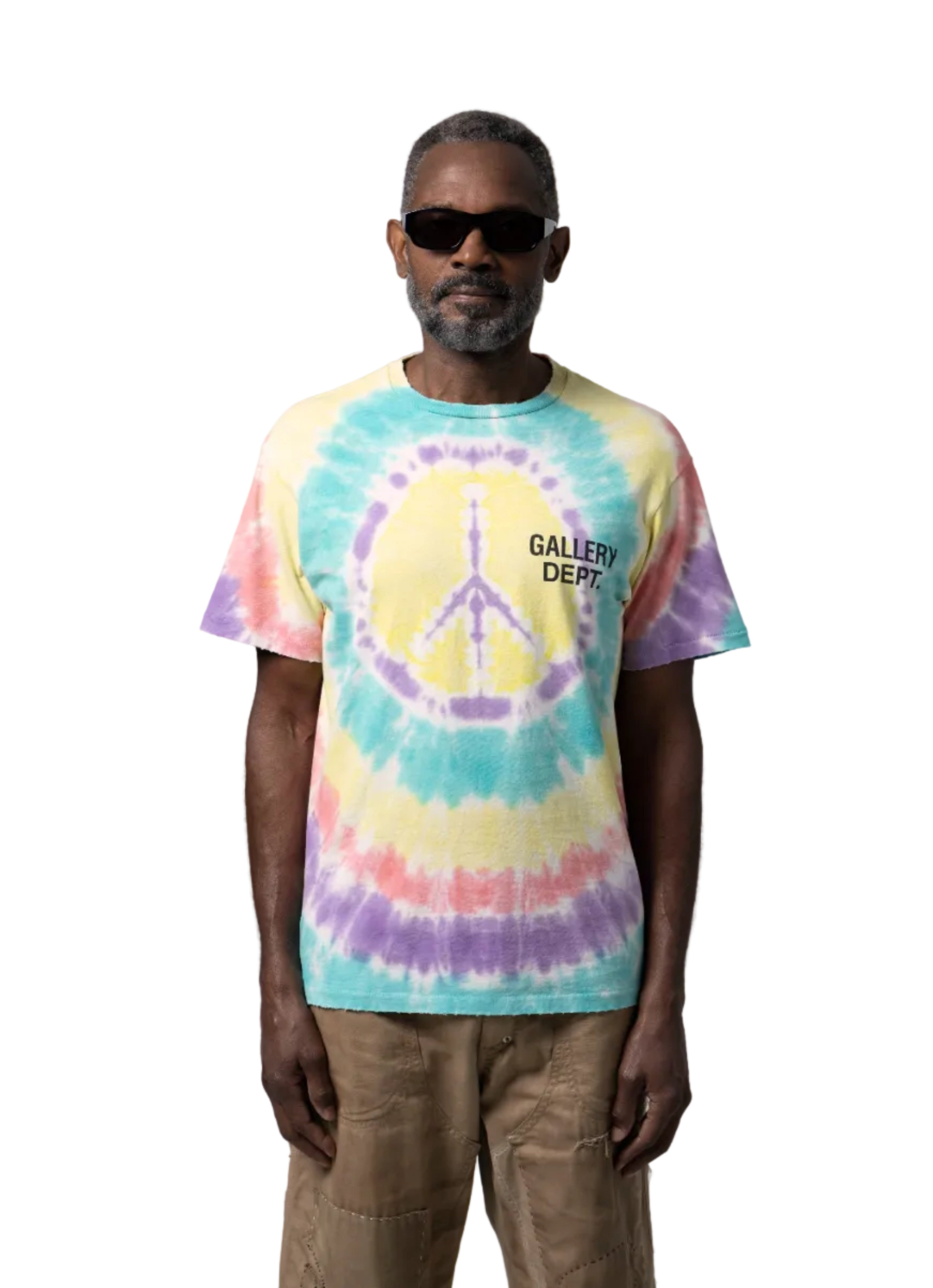 Gallery Dept Peace Tie Dye Tee Peace Tie Dye