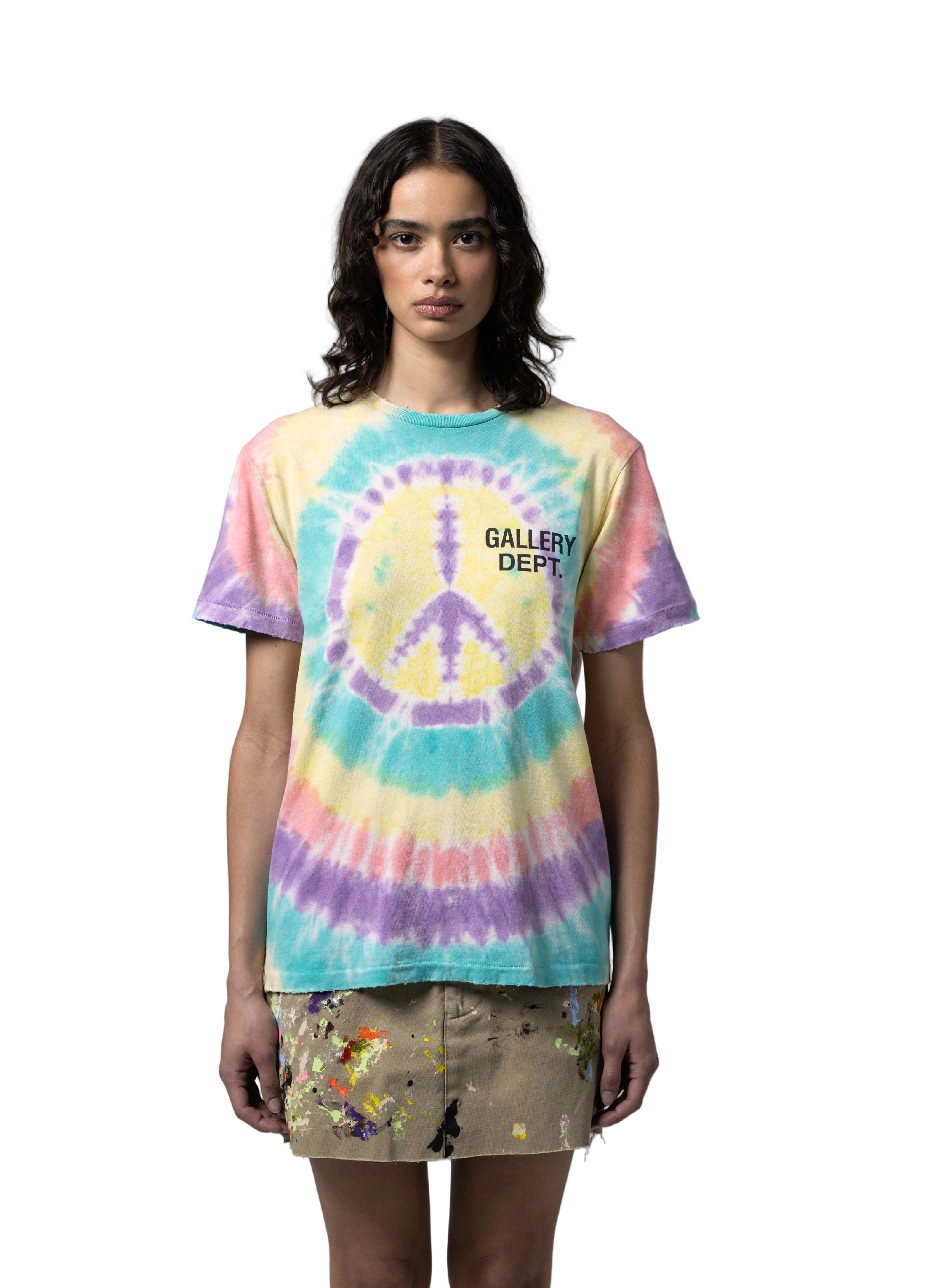 Gallery Dept Peace Tie Dye Tee Peace Tie Dye