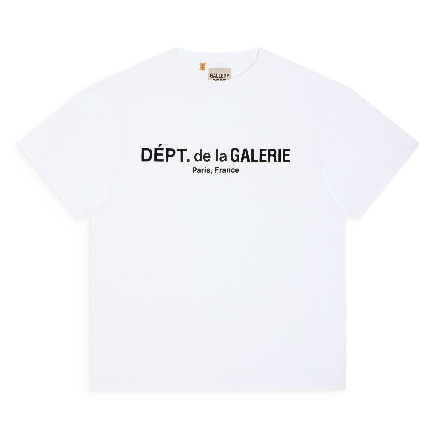 Gallery Dept French Logo Lux Tee Clean White