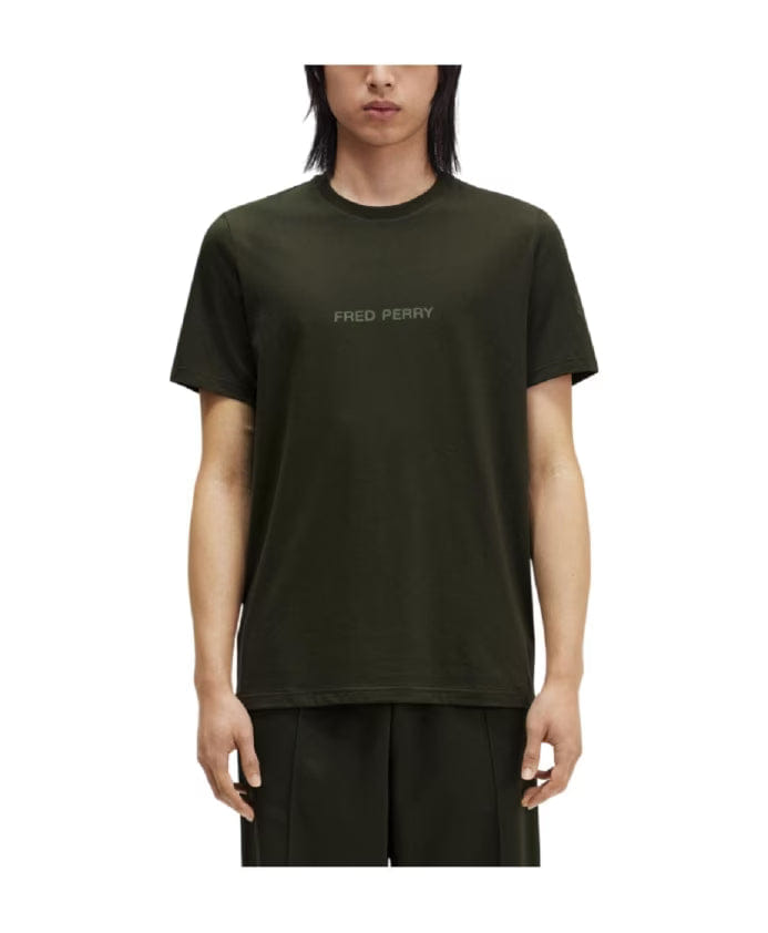 Fred Perry Graphic T-Shirt Tribute Laurel Crown