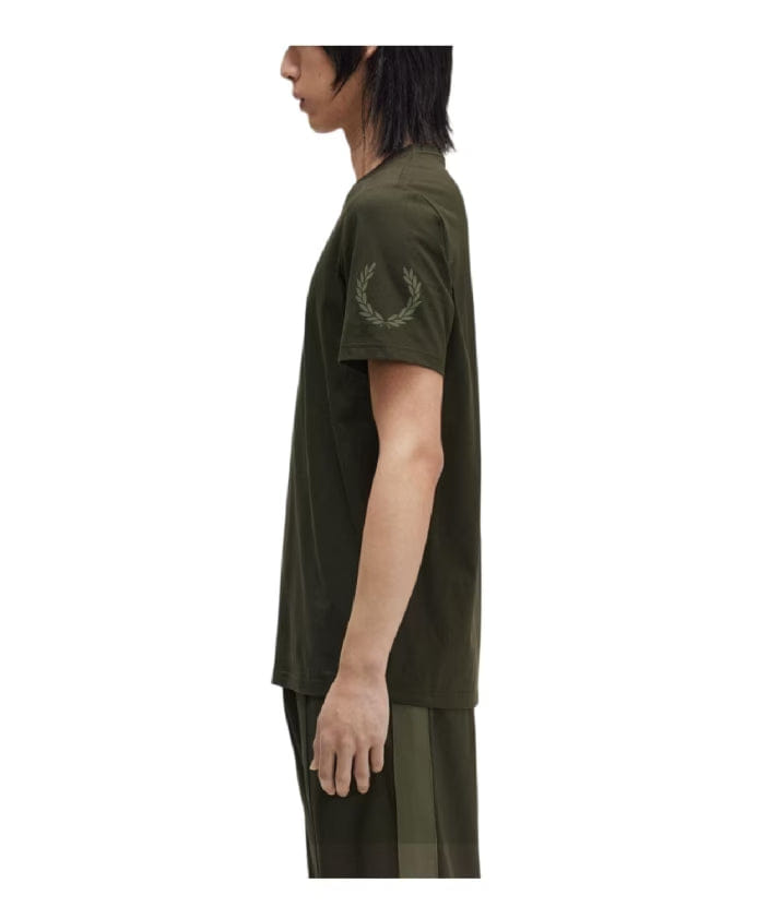 Fred Perry Graphic T-Shirt Tribute Laurel Crown