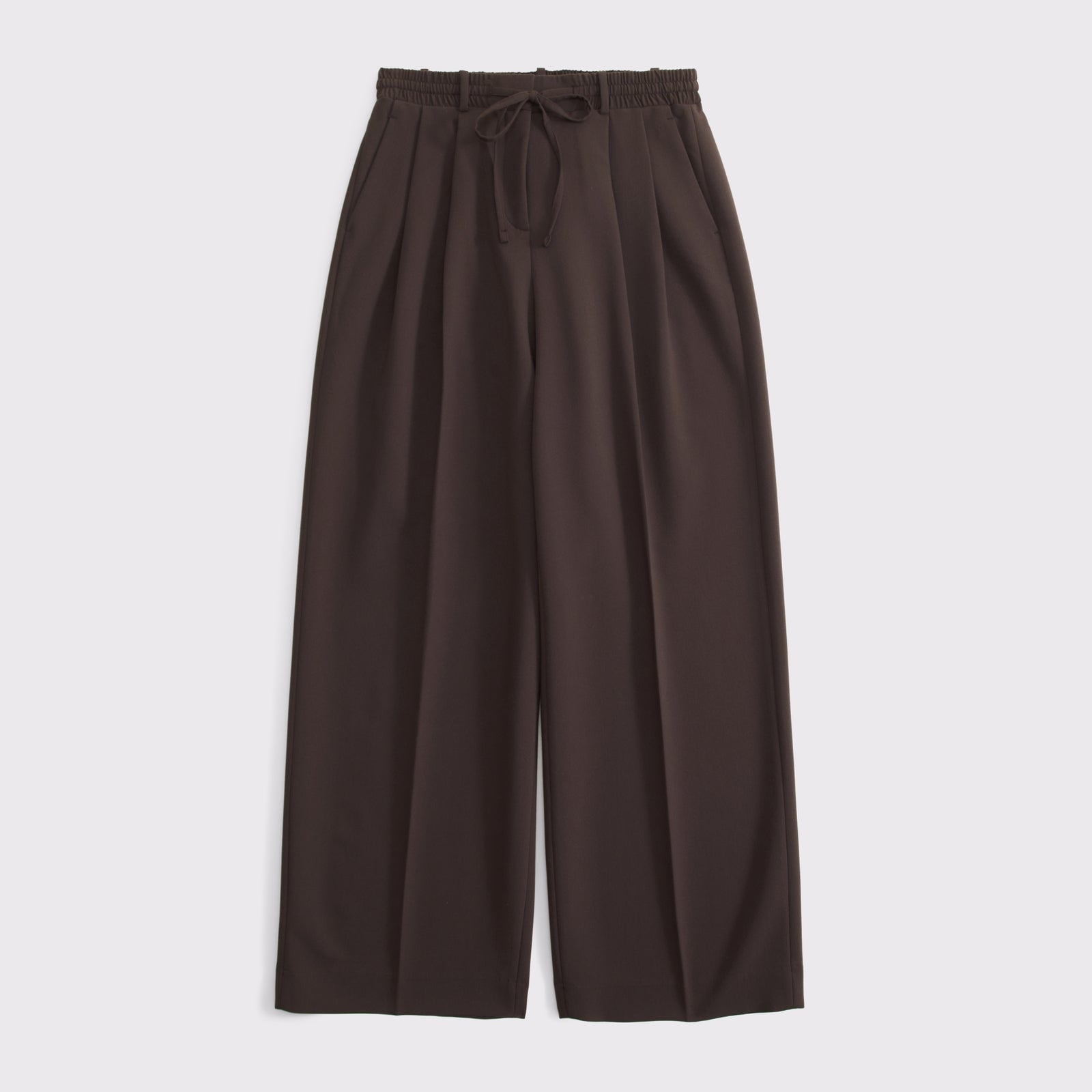 Abercrombie A&F Sloane Tailored Wide Leg Pull-On Pant