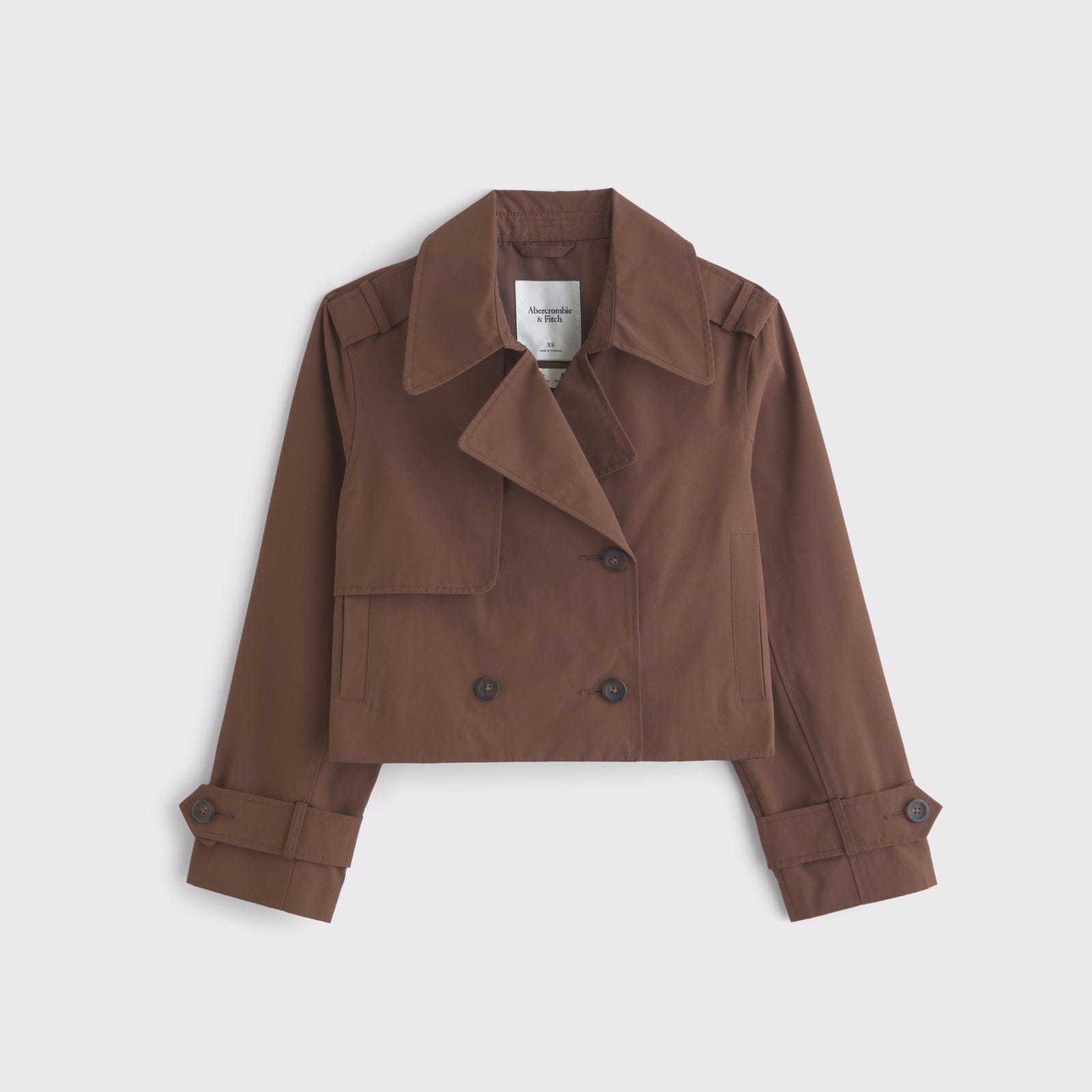 Abercrombie Cropped Trench Coat