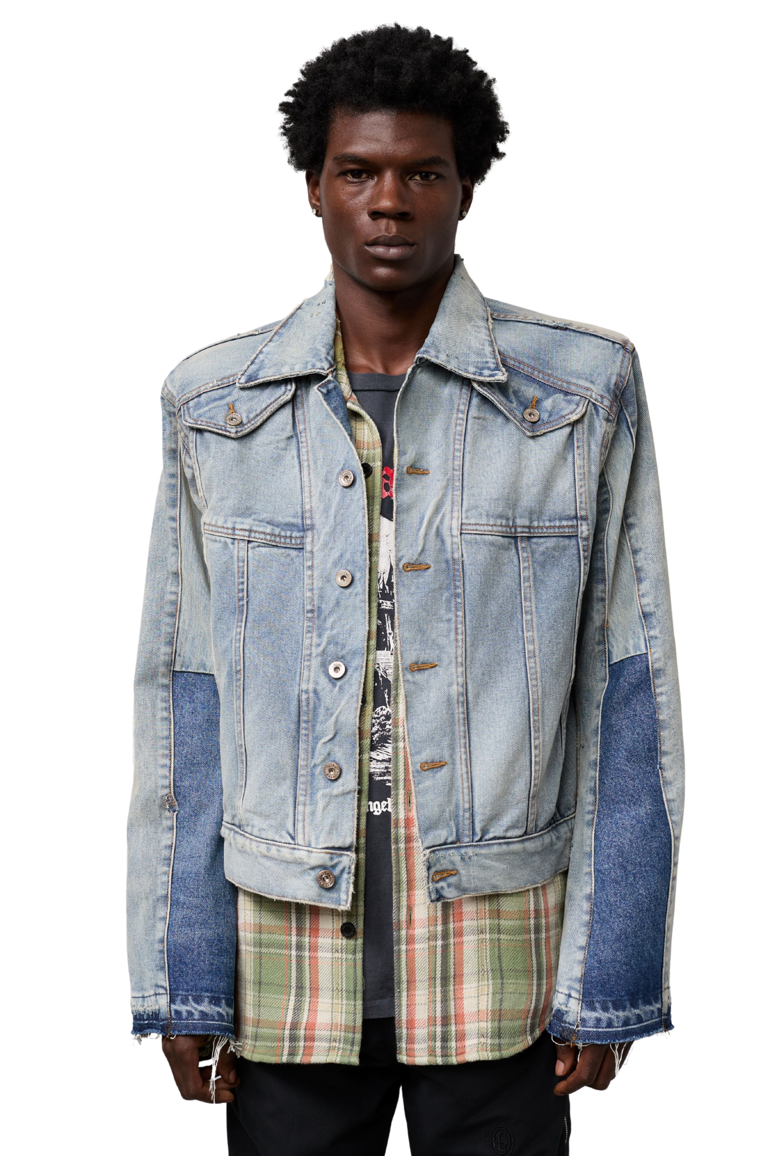 Gallery Dept Ford Trucker Jacket Light Wash Indigo